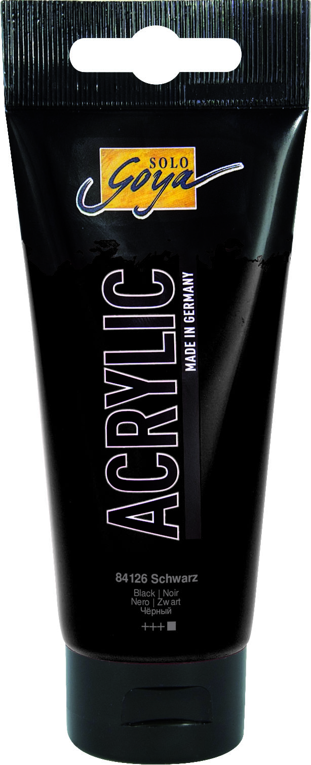 SOLO GOYA ACRYLIC 100ML SCHWARZ    KREUL