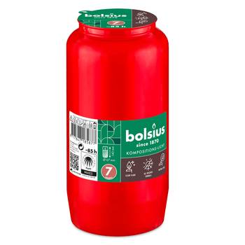 Bolsius Karton 24x Öllicht Nr. 7, rot Bolsius Karton 24x Öllicht Nr. 7, rot