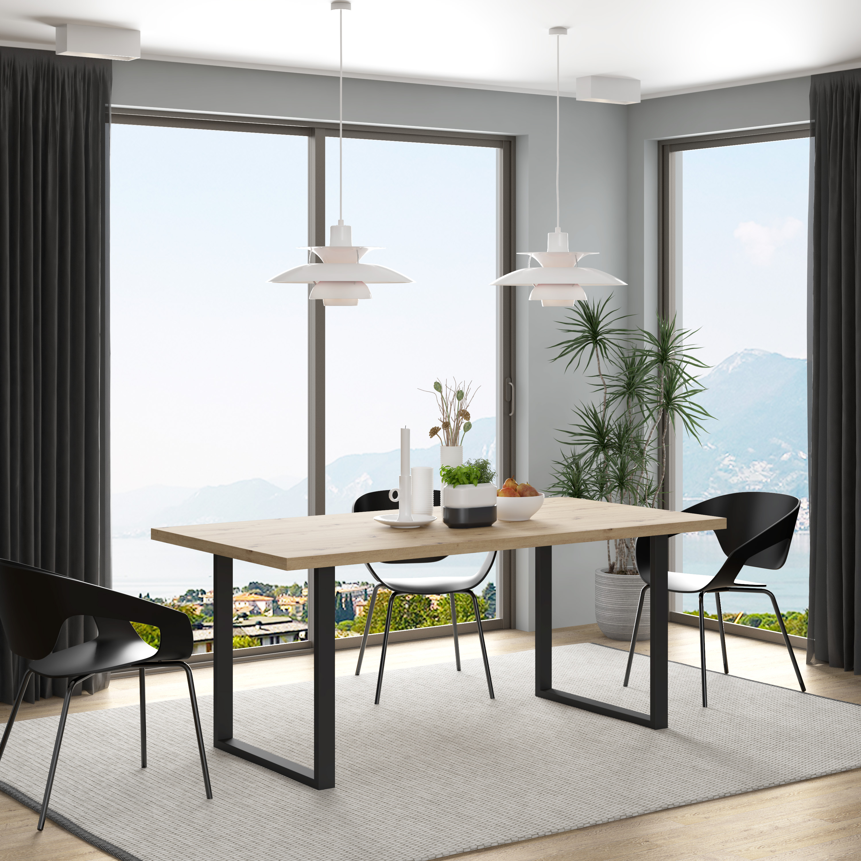 Forte Esstischplatte 180/90 cm, Artisan Eiche Forte Esstischplatte 180/90 cm, Artisan Eiche