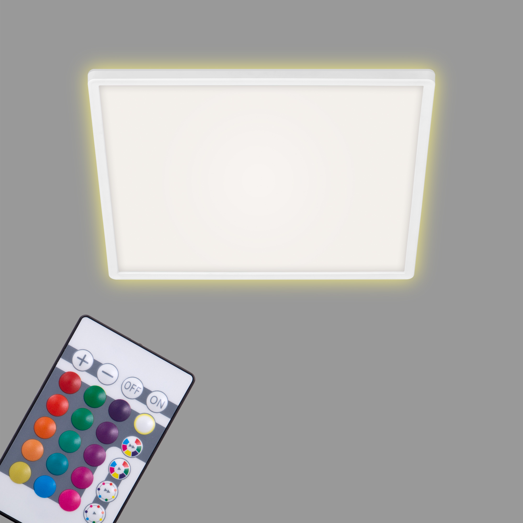 4002707388494-8 Briloner Panel, slim, weiß, 42x42cm