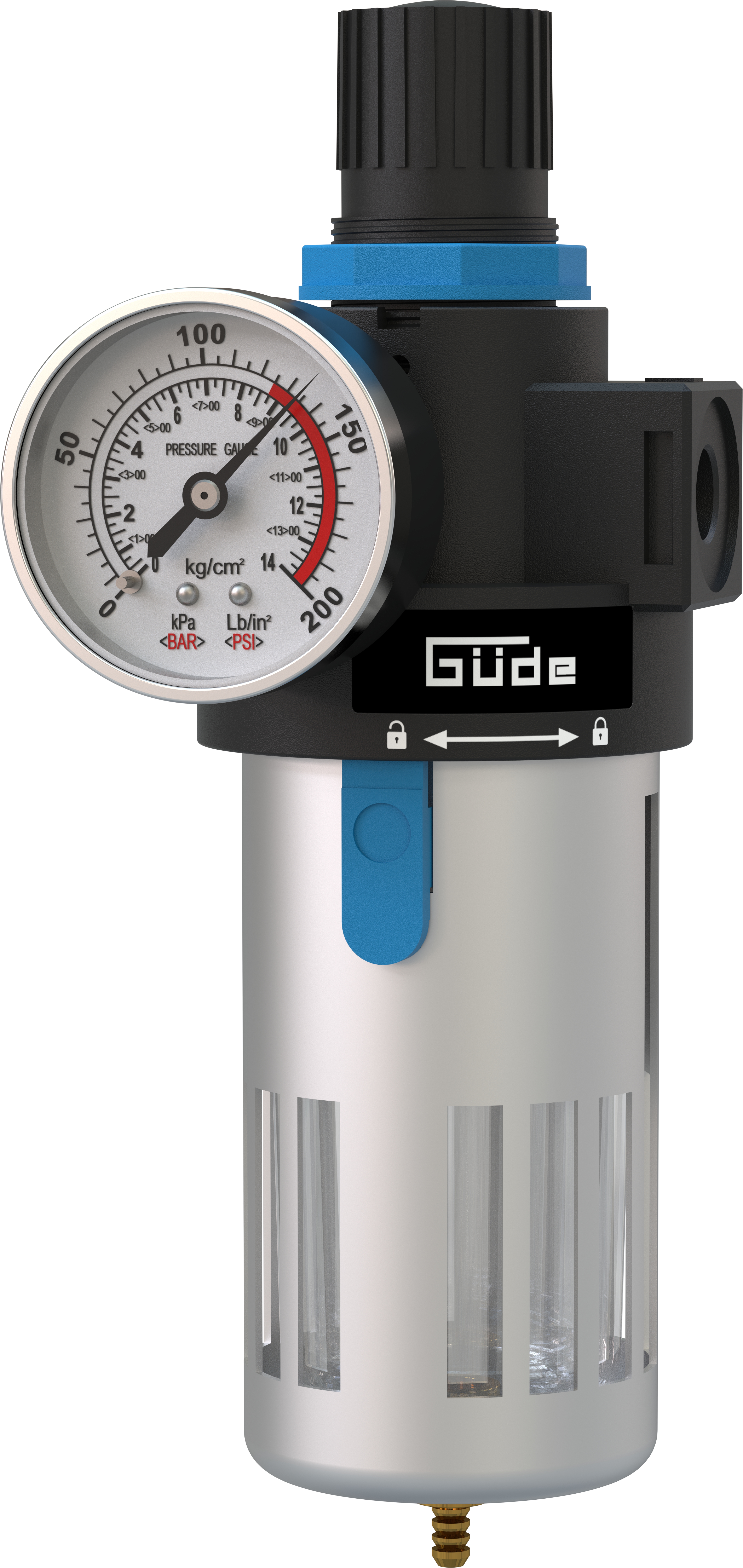 Güde Filter-Druckminderer 1/4 Güde Filter-Druckminderer 1/4