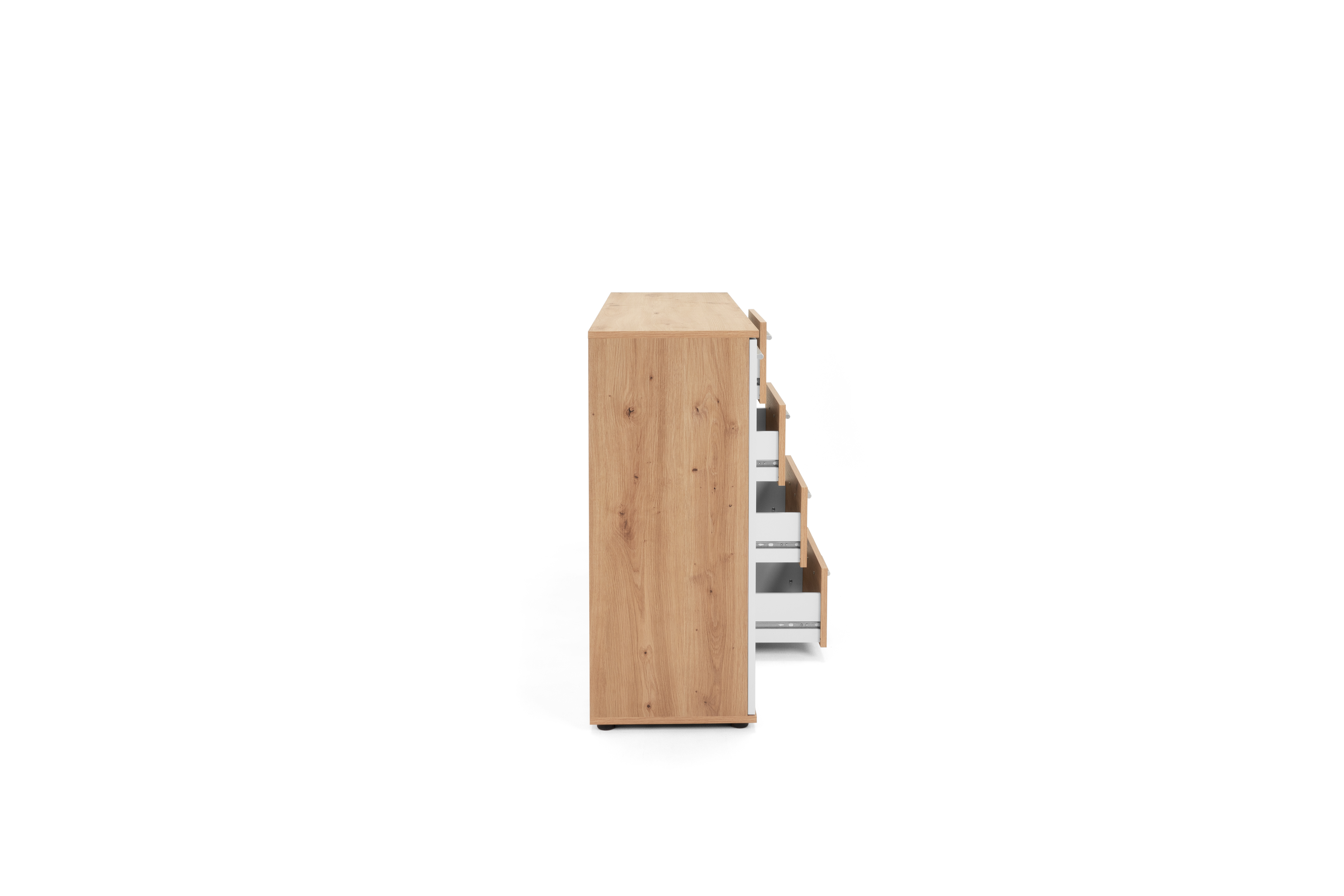 712872_Jacky_2_ao_w_seite_offen_2 JACKY 2 KOMMODE ARTISAN/WEISS