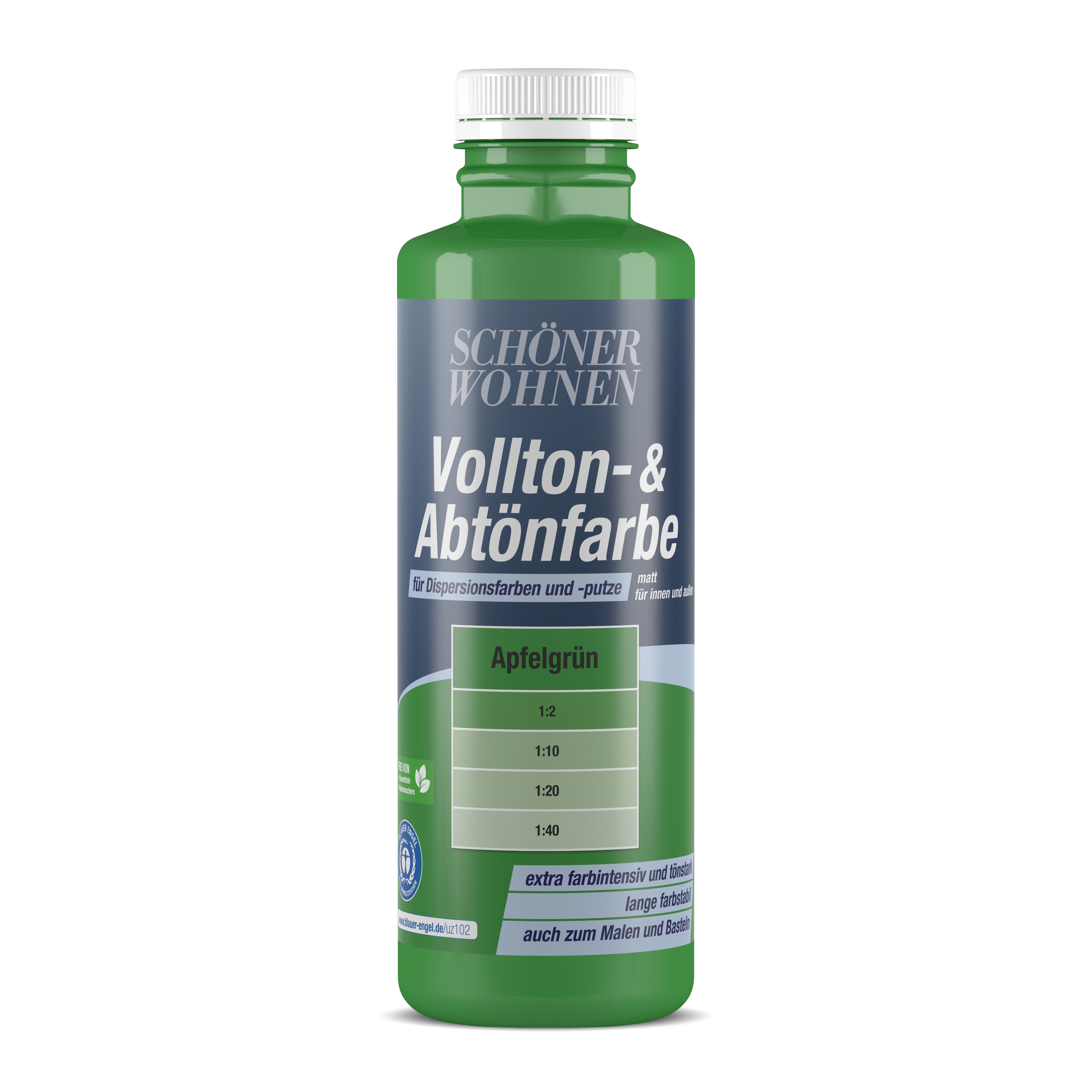 SW_2481-0500-6131 Schöner Wohnen Vollton- und Abtönfarbe, apfelgrün