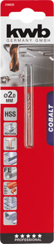 Kwb Kobalt-Spiralbohrer, 2 mm