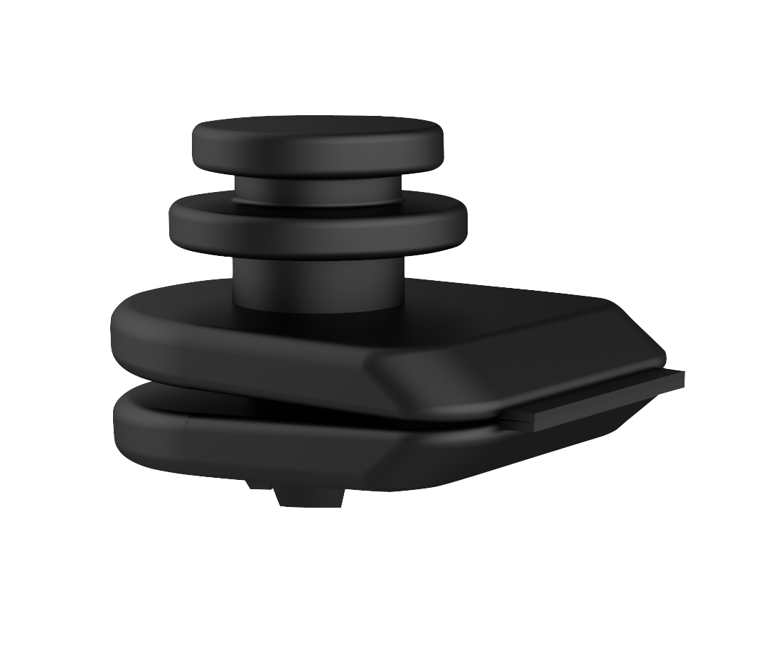 Schöner Wohnen Duschvorhanggleiter Jete, schwarz Schöner Wohnen Duschvorhanggleiter Jete, schwarz