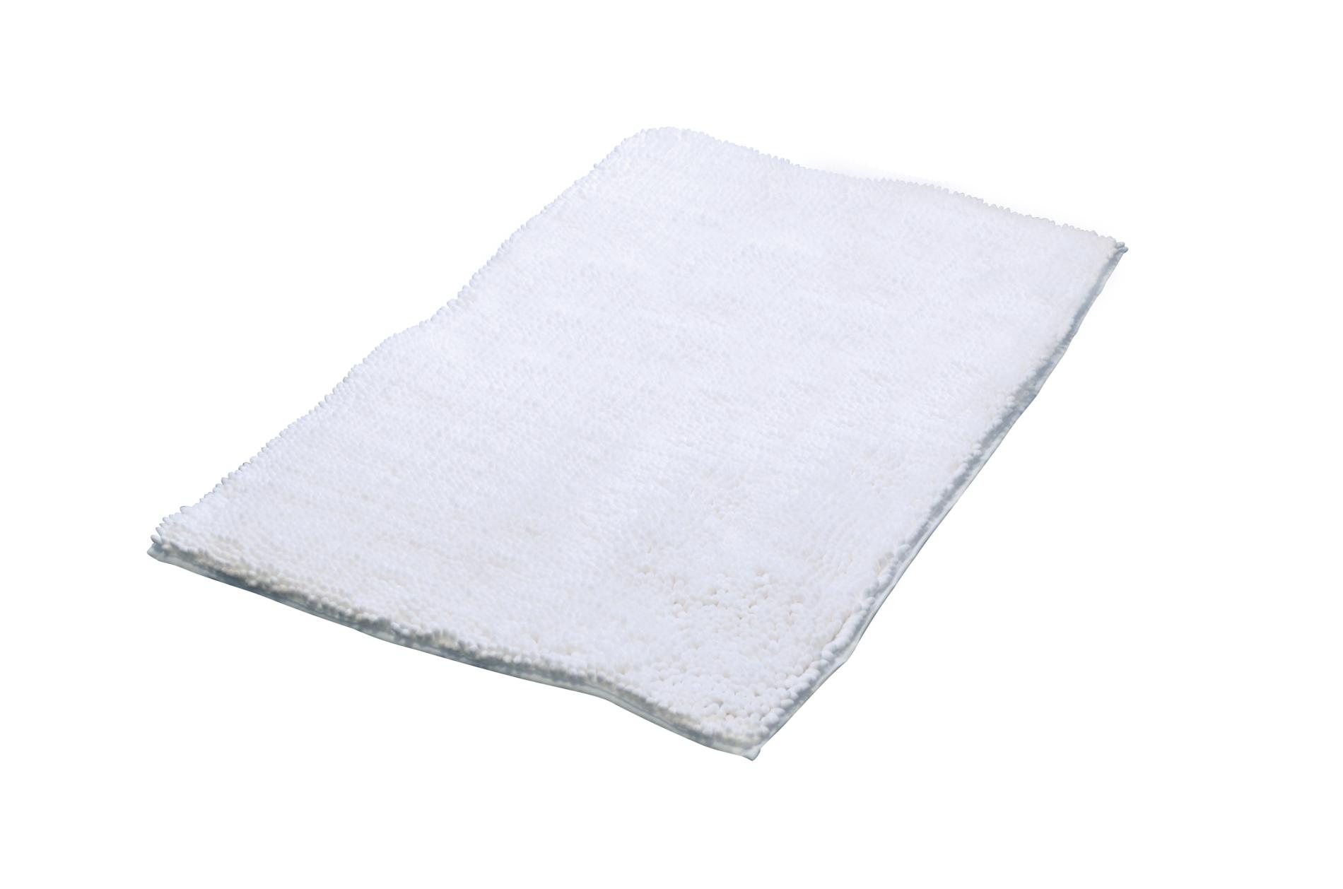 737196-1   TEPPICH 55X85 CM SOFT WEIß