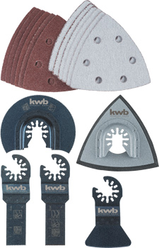 708900-100 Kwb Multi-Tool, 23-tlg.