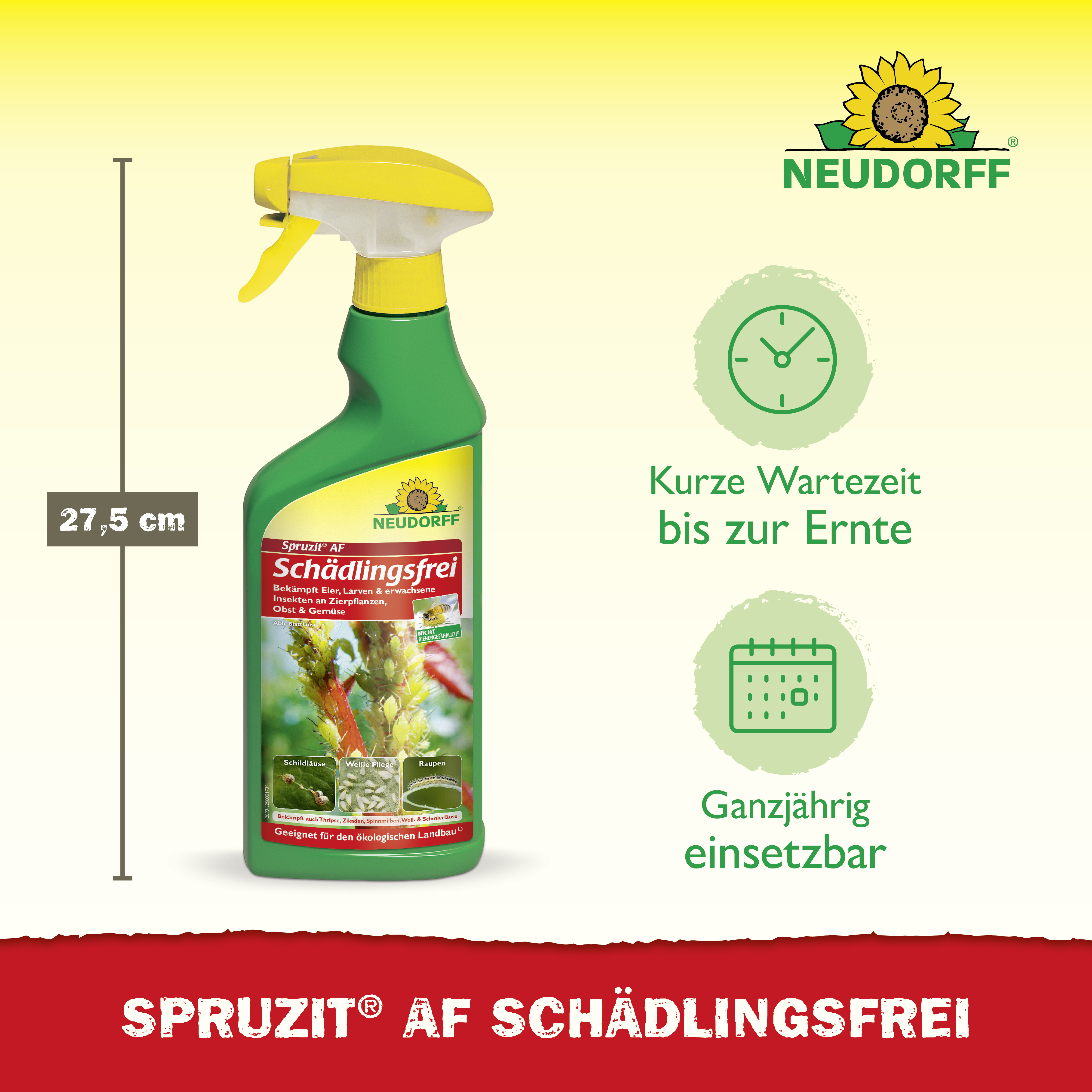 Neudorff Spruzit AF Schädlingsfrei, 500 ml