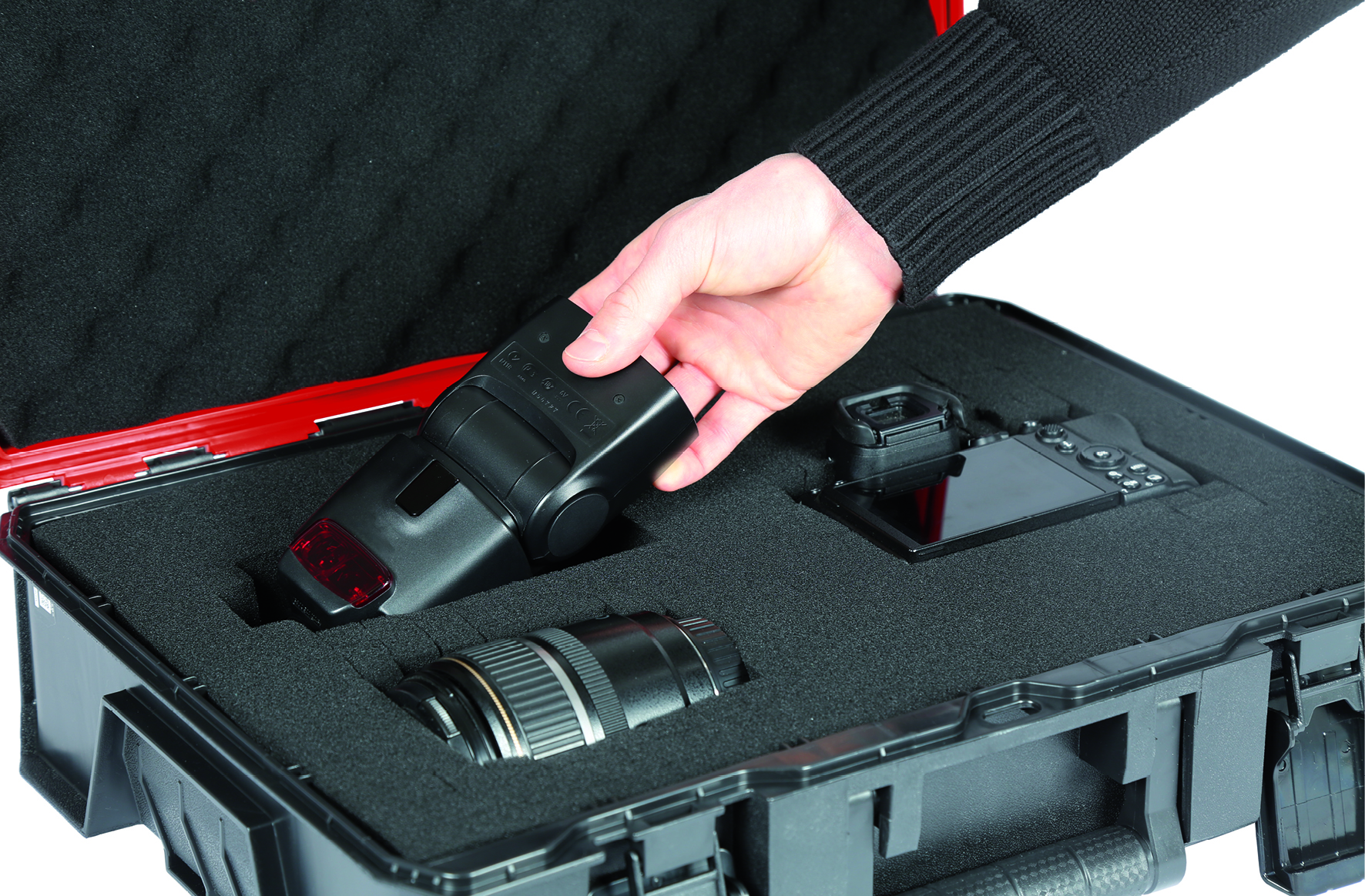 Einhell Systemkoffer Rasterschaumstoff