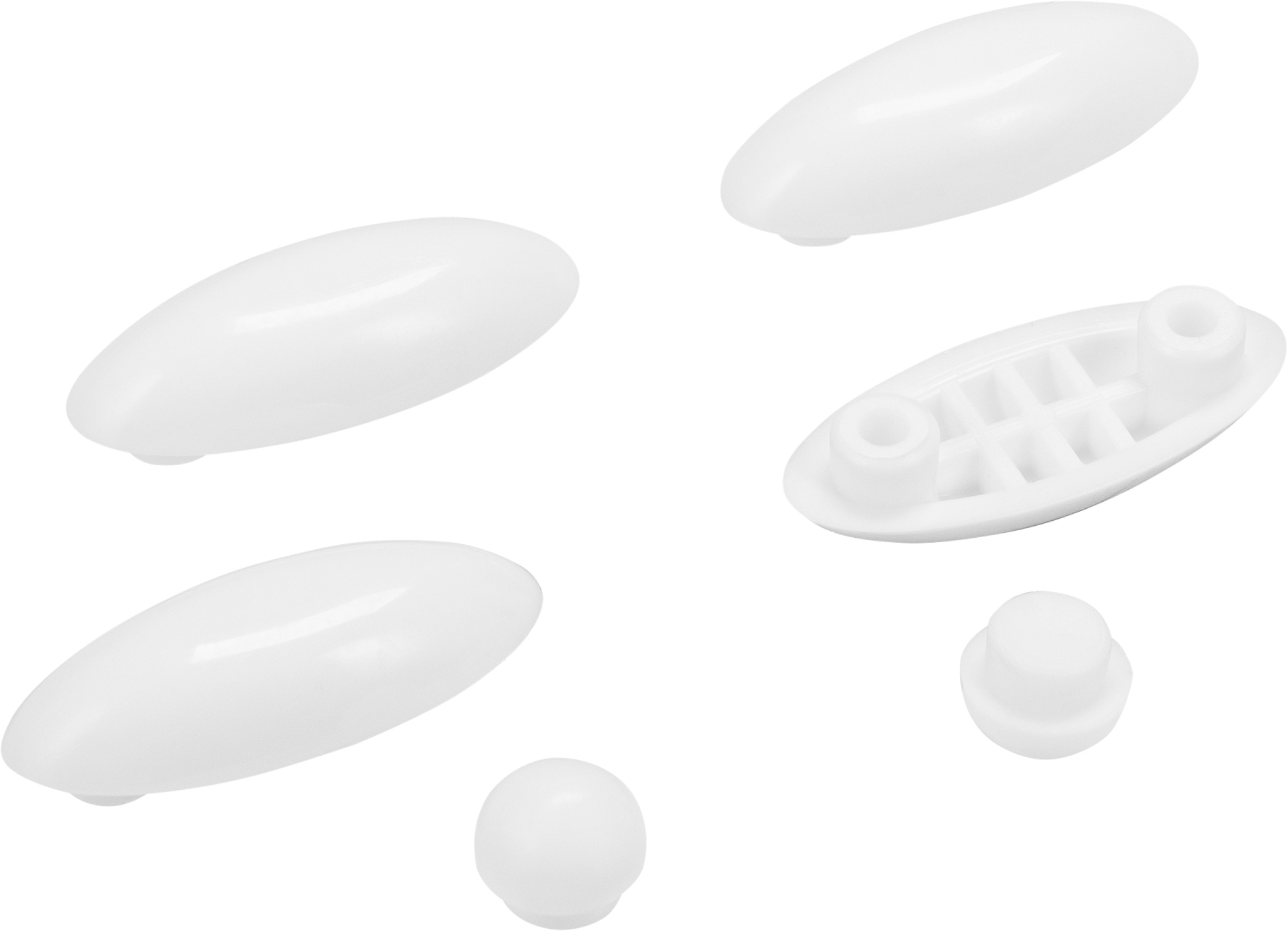 806689 Cornat WC-Sitz Puffersatz, weiß