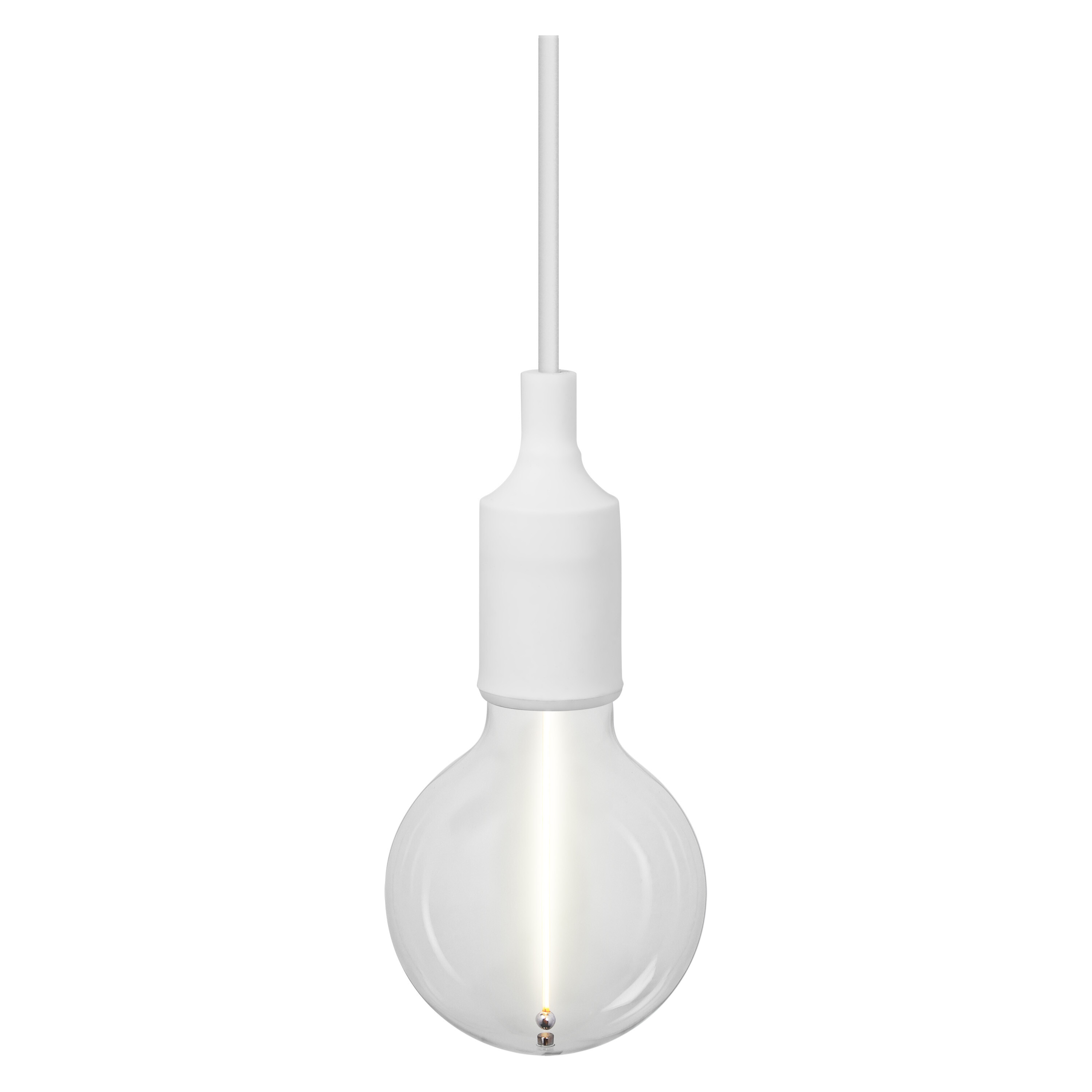 Osram Vintage 1906 Pendelleuchte Bell E27, weiß