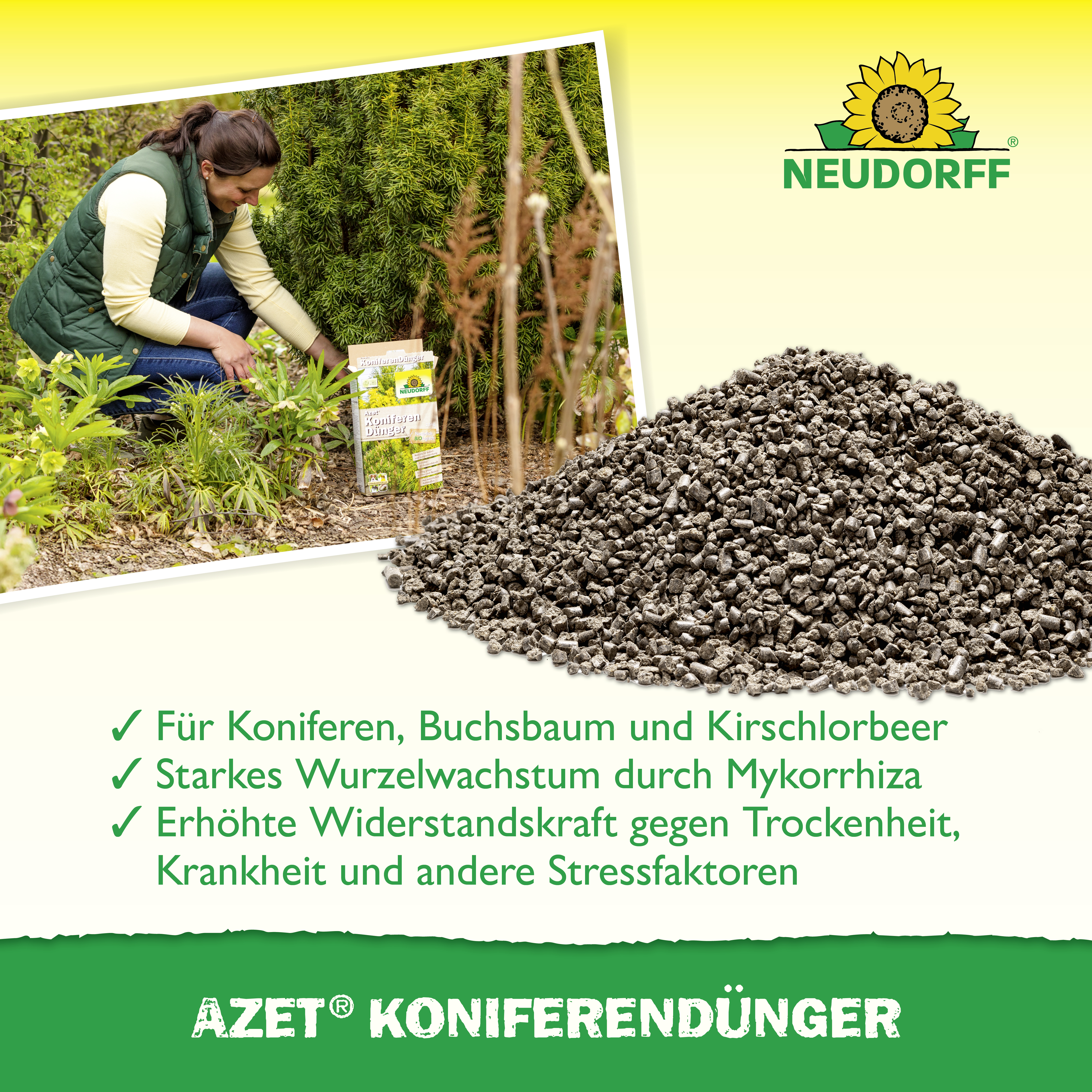 Neudorff Azet KoniferenDünger, 2,5 kg