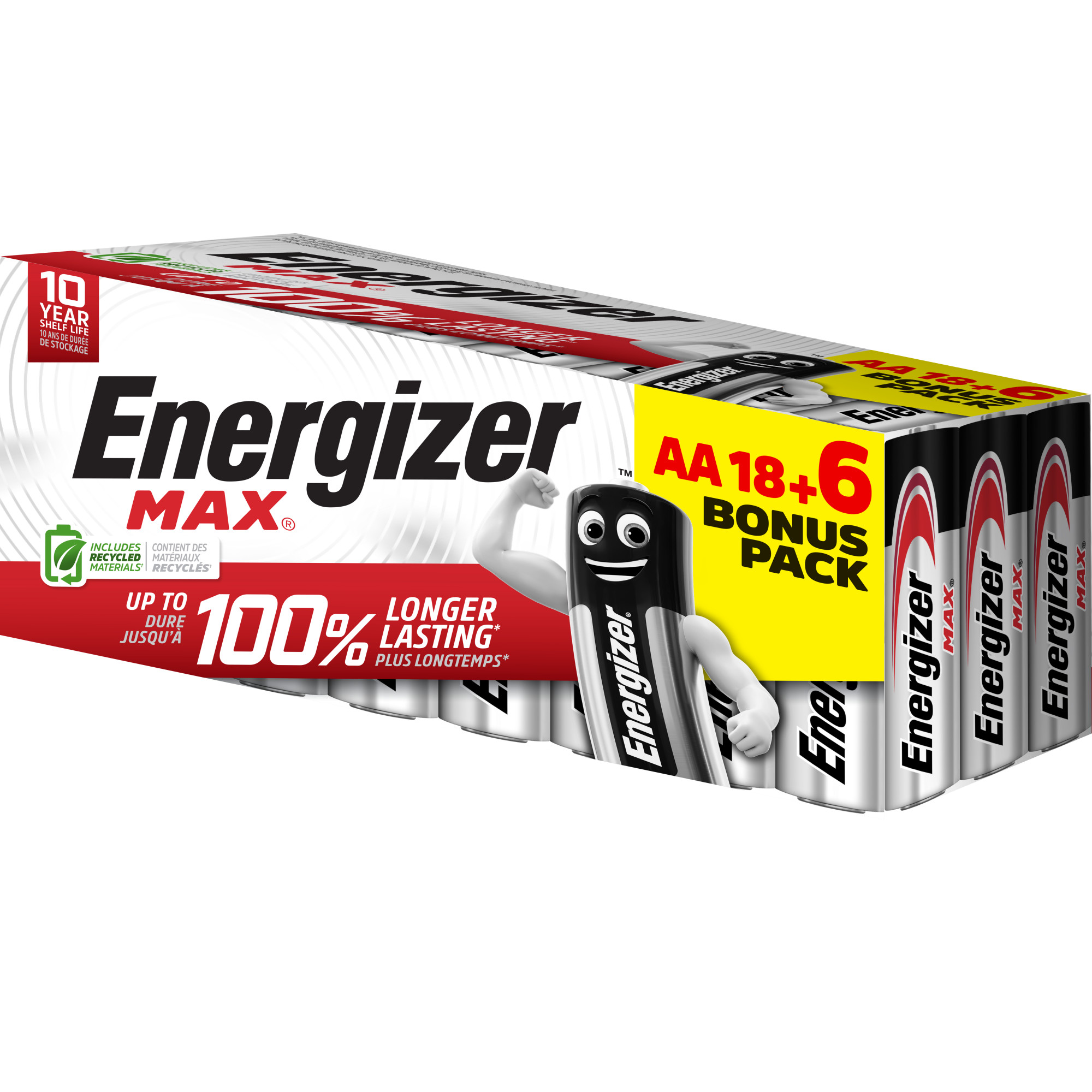 Energizer Max Promotionware Mignon (AA), 18+6 Stück
