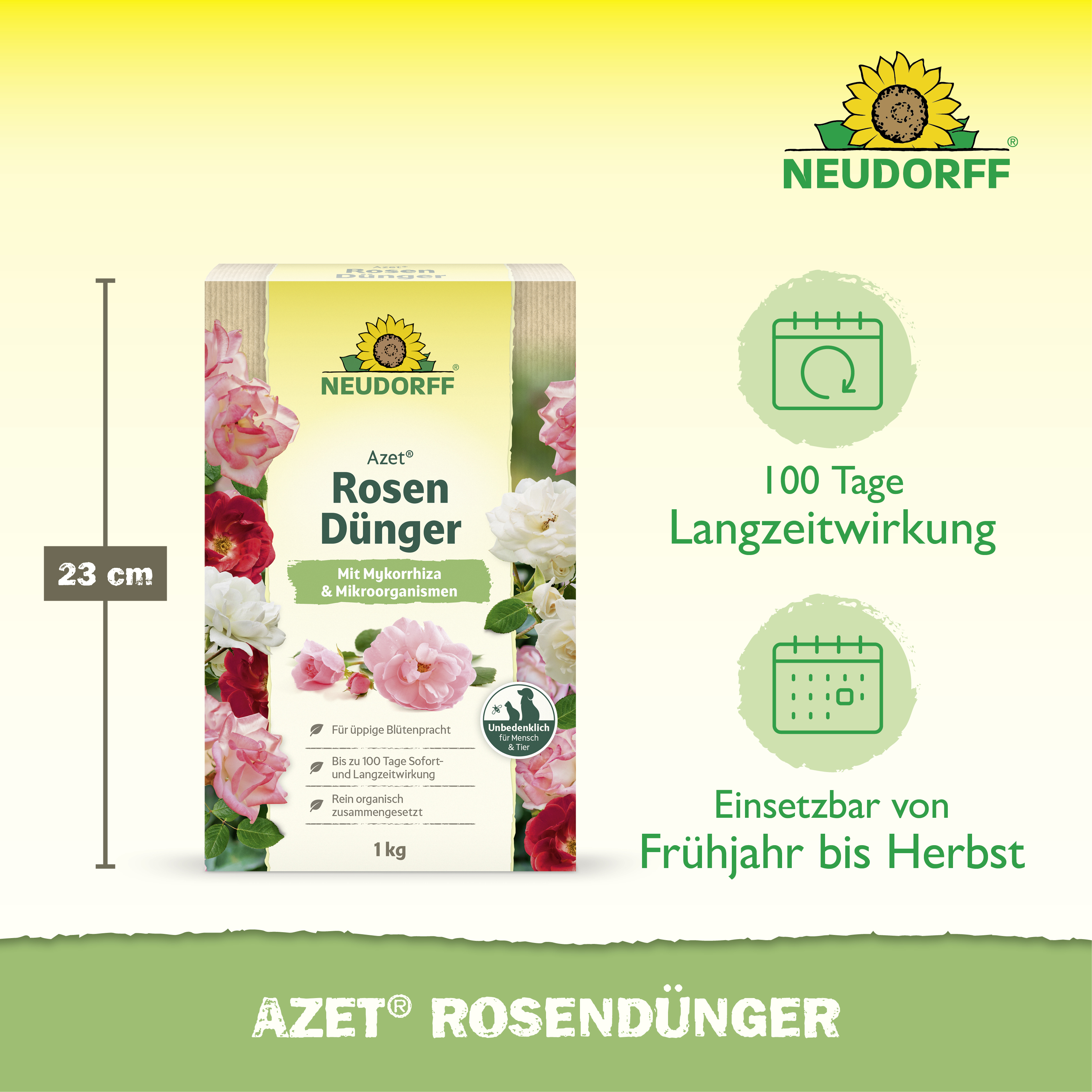 Neudorff Azet RosenDünger, 1 kg