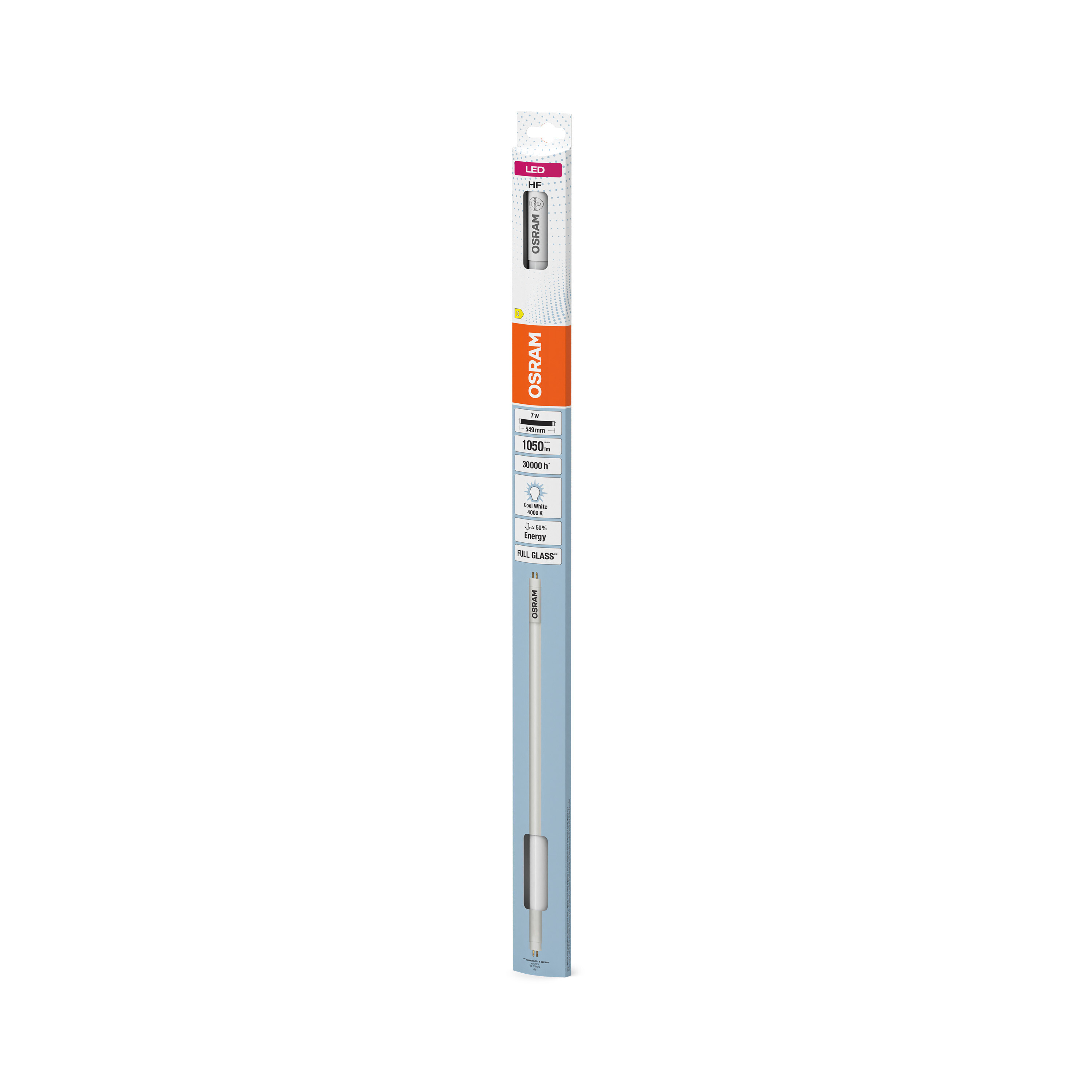 Osram LED Röhre TUBE T5 HF, 549 mm, kaltweiß