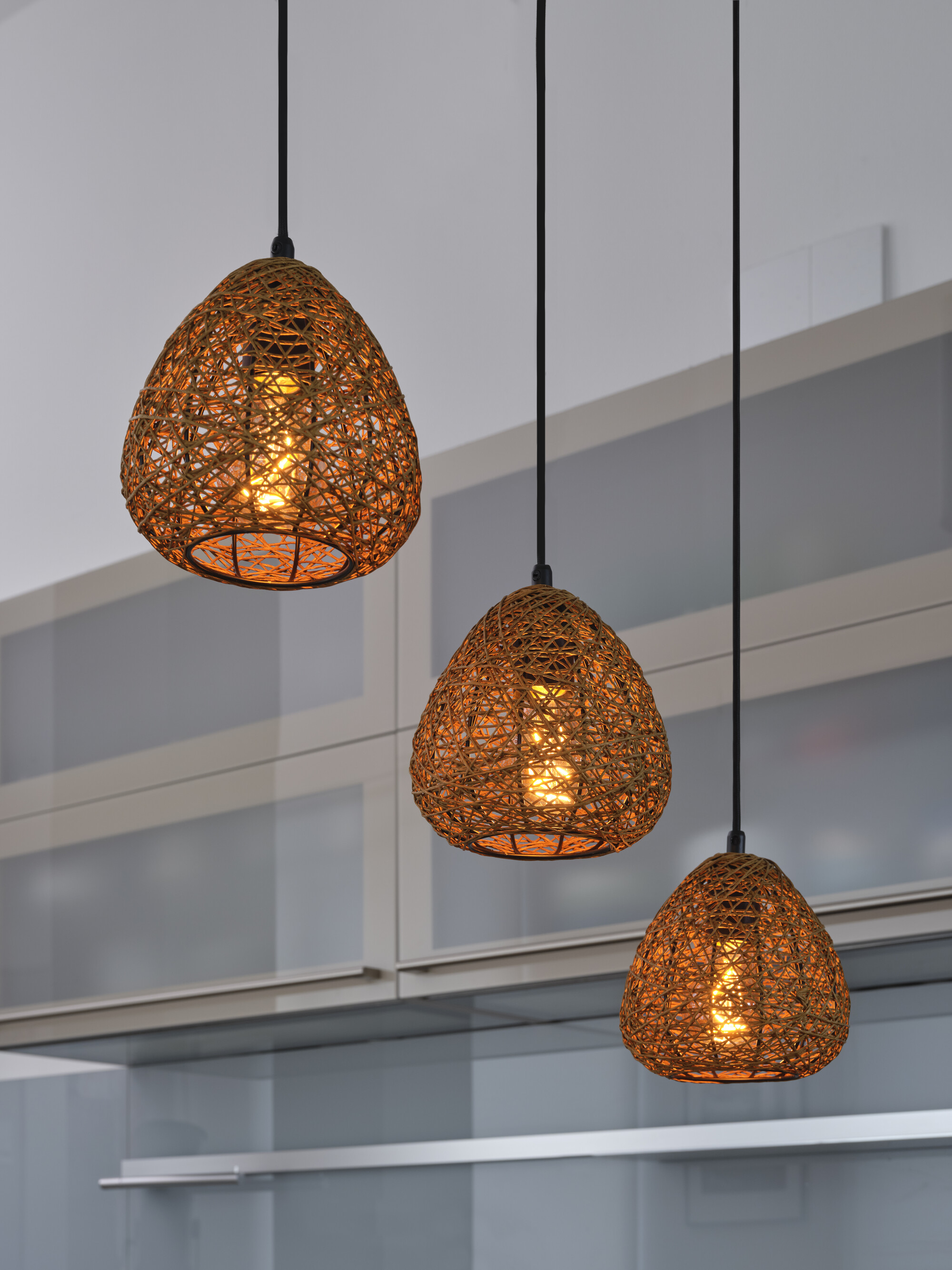 Osram Decor Pendelleuchte Linear, 3xE27, schwarz