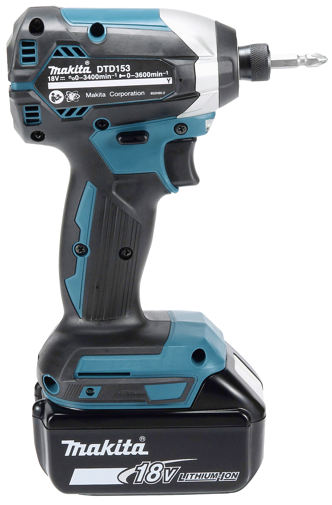 Makita Akku-Schlagschrauber DTD153, 18V (Ohne Akku, ohne Ladegerät)