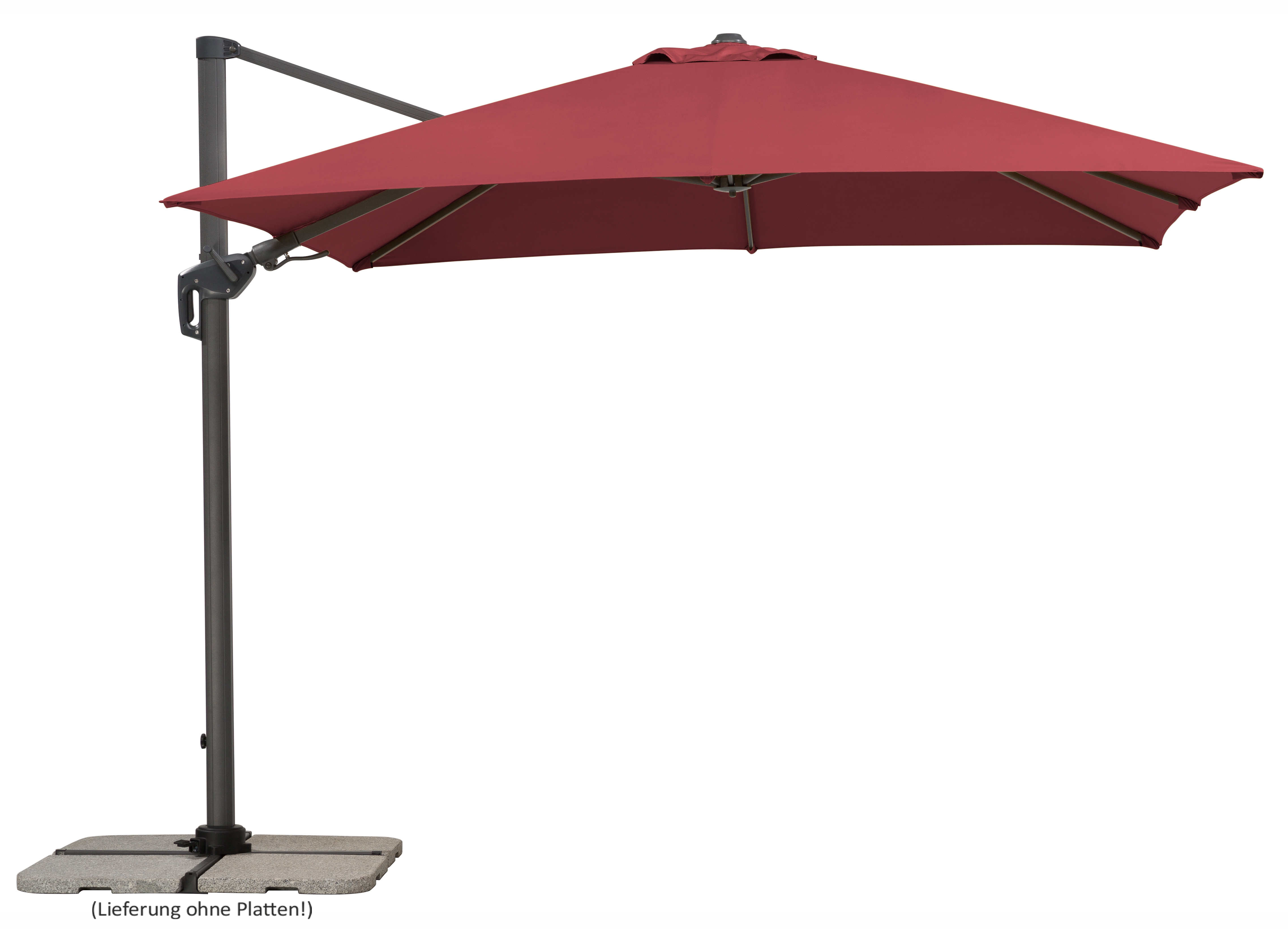 670429_5 Schneider Schirm Twist 300X300cm Bordeaux