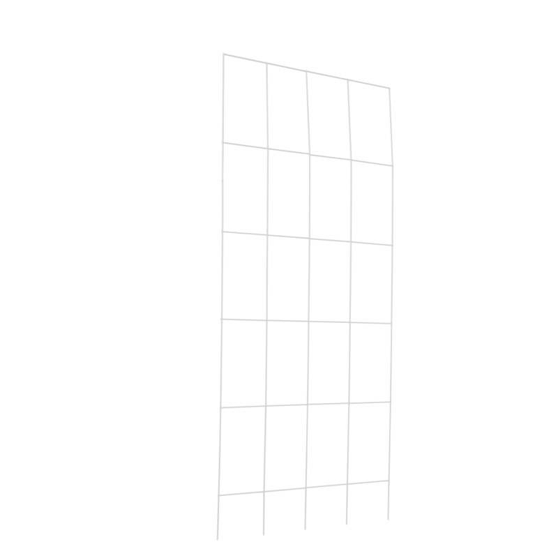 Windhager Metall-Gitterspalier, 75 x 150 cm, weiß