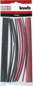 403095-300 Kwb Schrumpfschlauchsatz, 10-tlg.