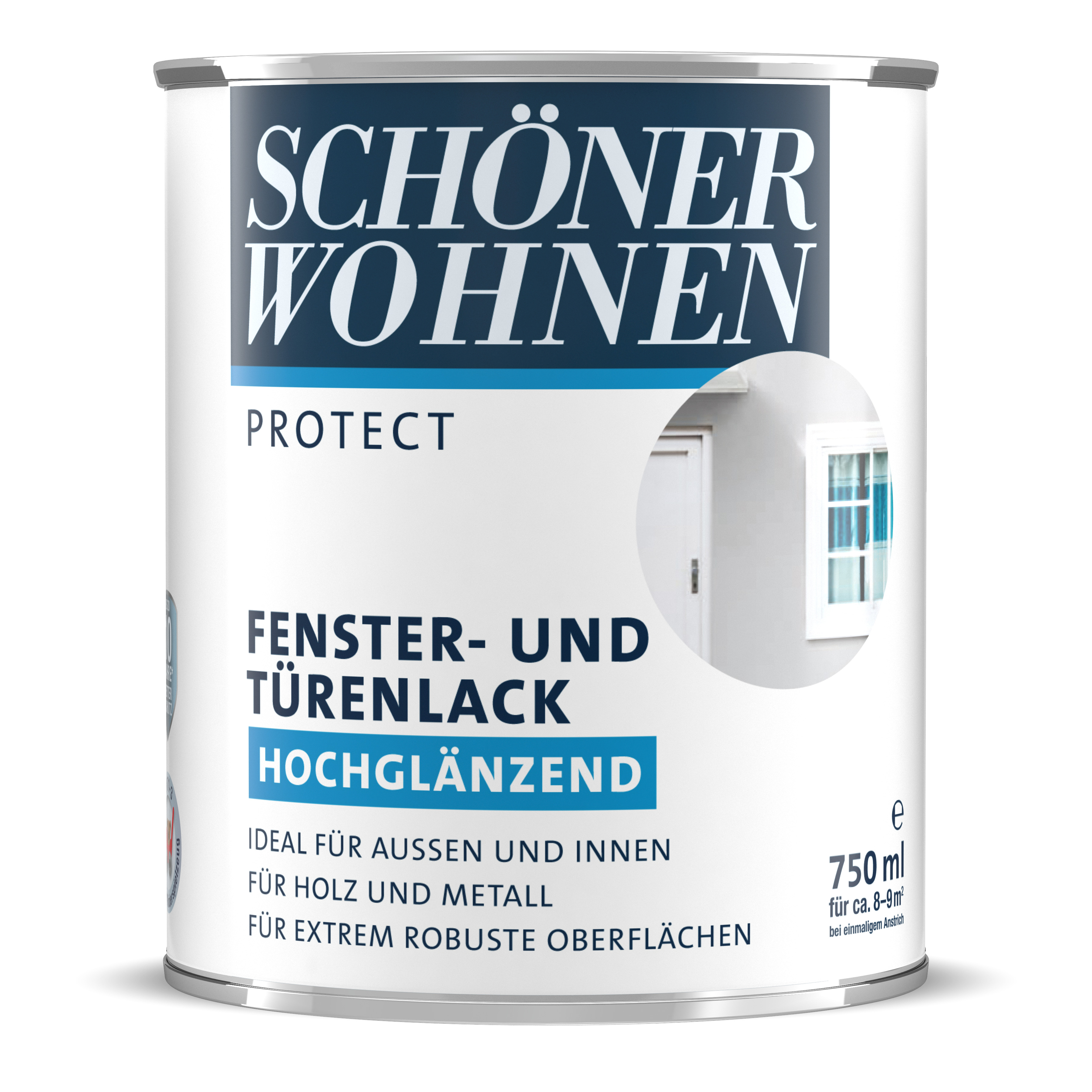 Schöner Wohnen Protect Fenster- und Türenlack, hochglänzend