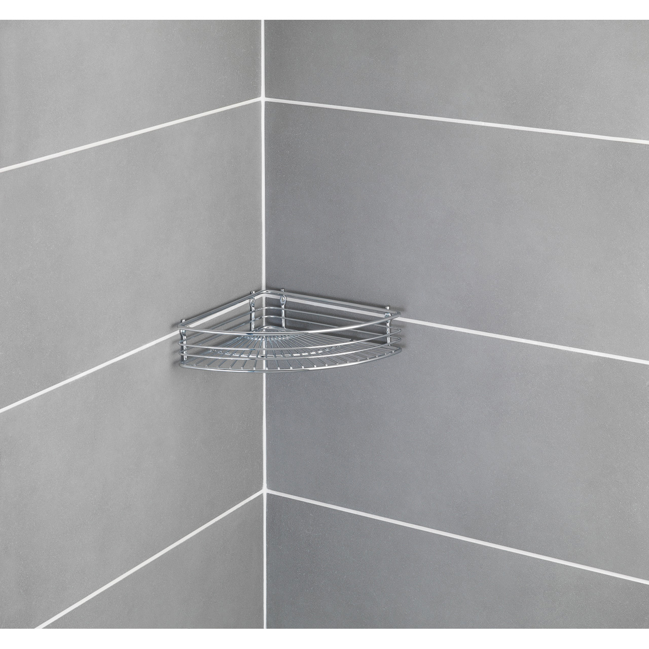 422838-Bad-Eckwandablage-Milano-1-Etage_AMBI_02 WENKO ECKWANDABLAGE MILANO 1ETAGE 22,5X31X6