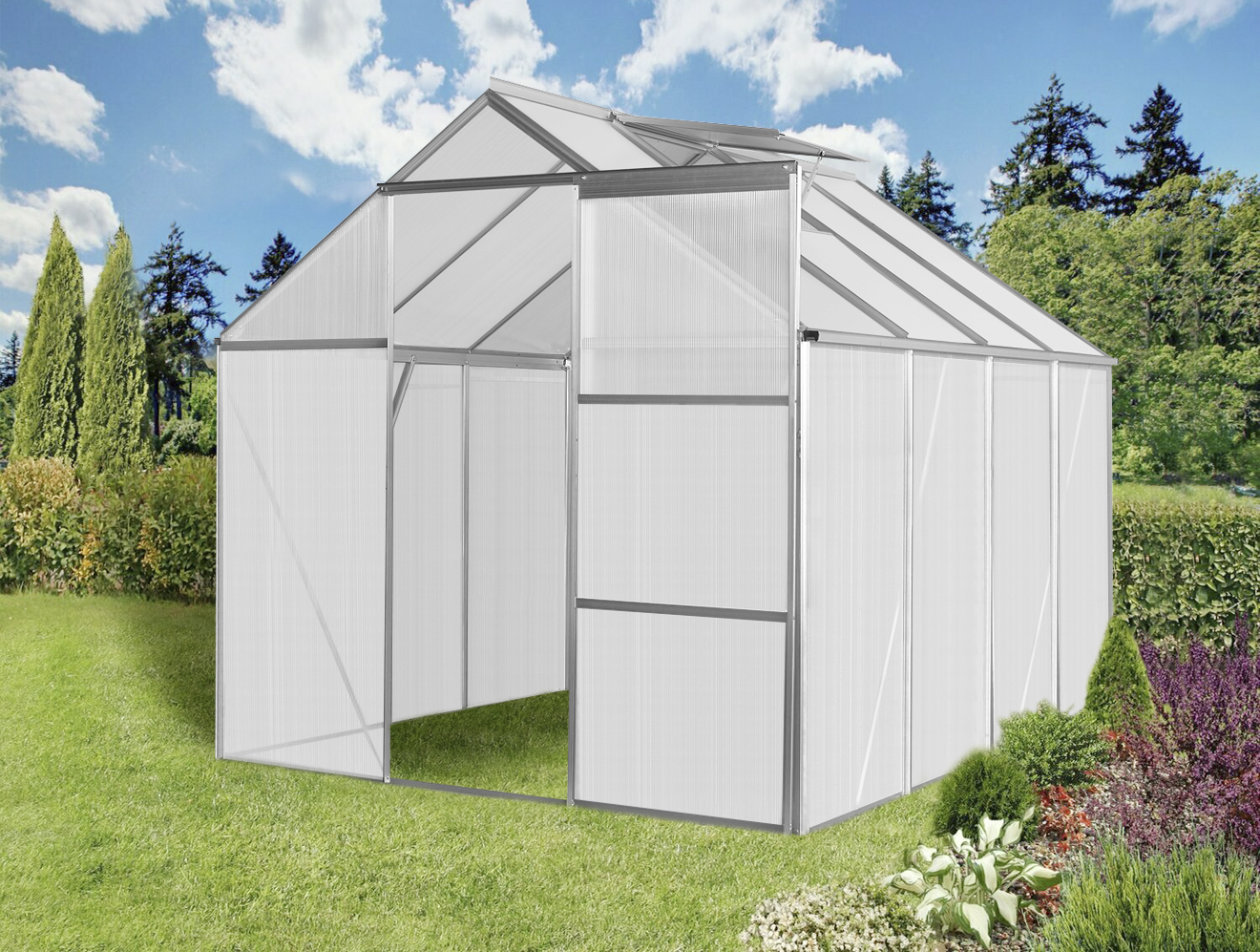 Floraworld Gewächshaus Grow 2, 190 x 250 x 193 cm Floraworld Gewächshaus Grow 2, 190 x 250 x 193 cm