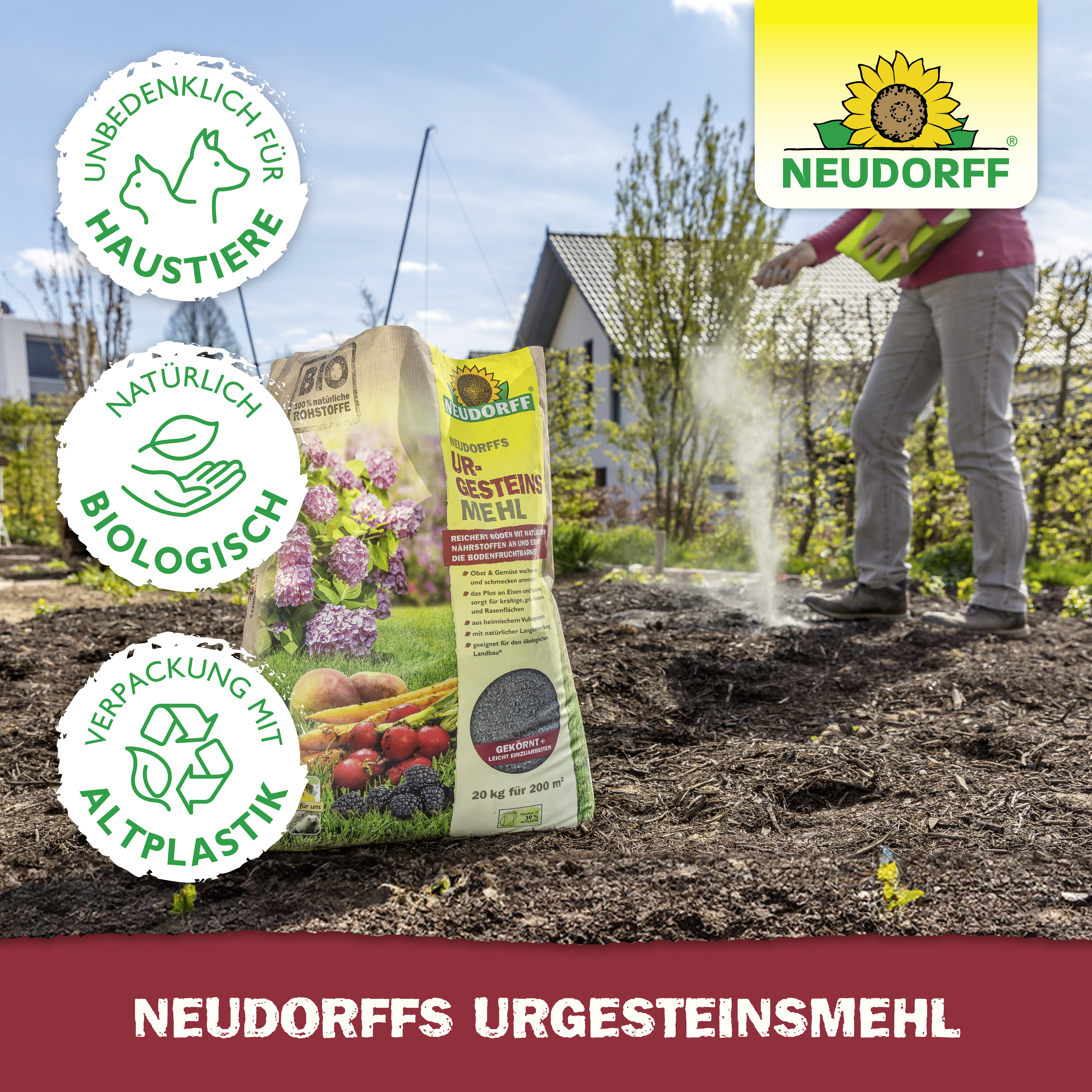 Neudorff UrgesteinsMehl, 2,5 kg