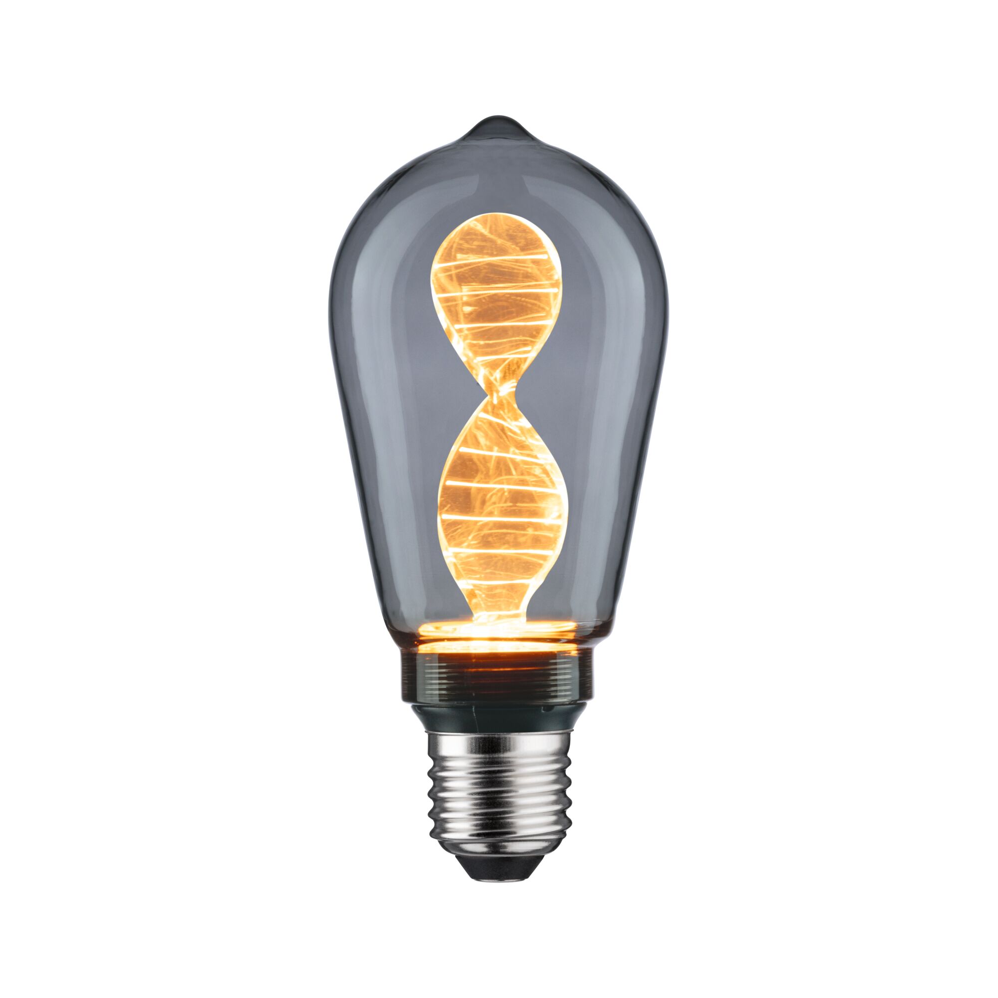 Paulmann LED ST64 Inner Glow Helix, 90lm, E27, smoke, 1800K Paulmann LED ST64 Inner Glow Helix, 90lm, E27, smoke, 1800K