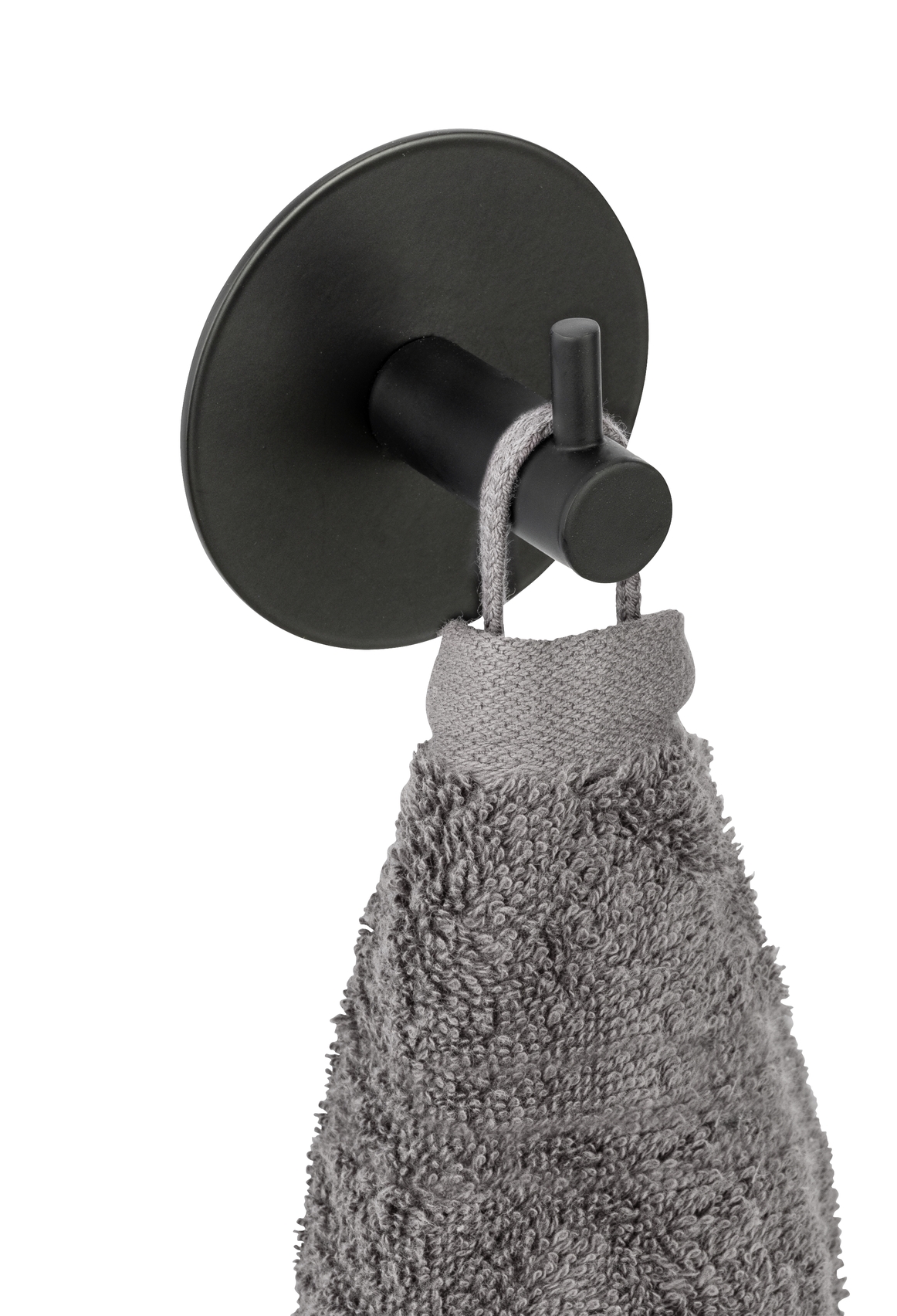 Schöner Wohnen Wandhaken Uno Meleto, schwarz Schöner Wohnen Wandhaken Uno Meleto, schwarz