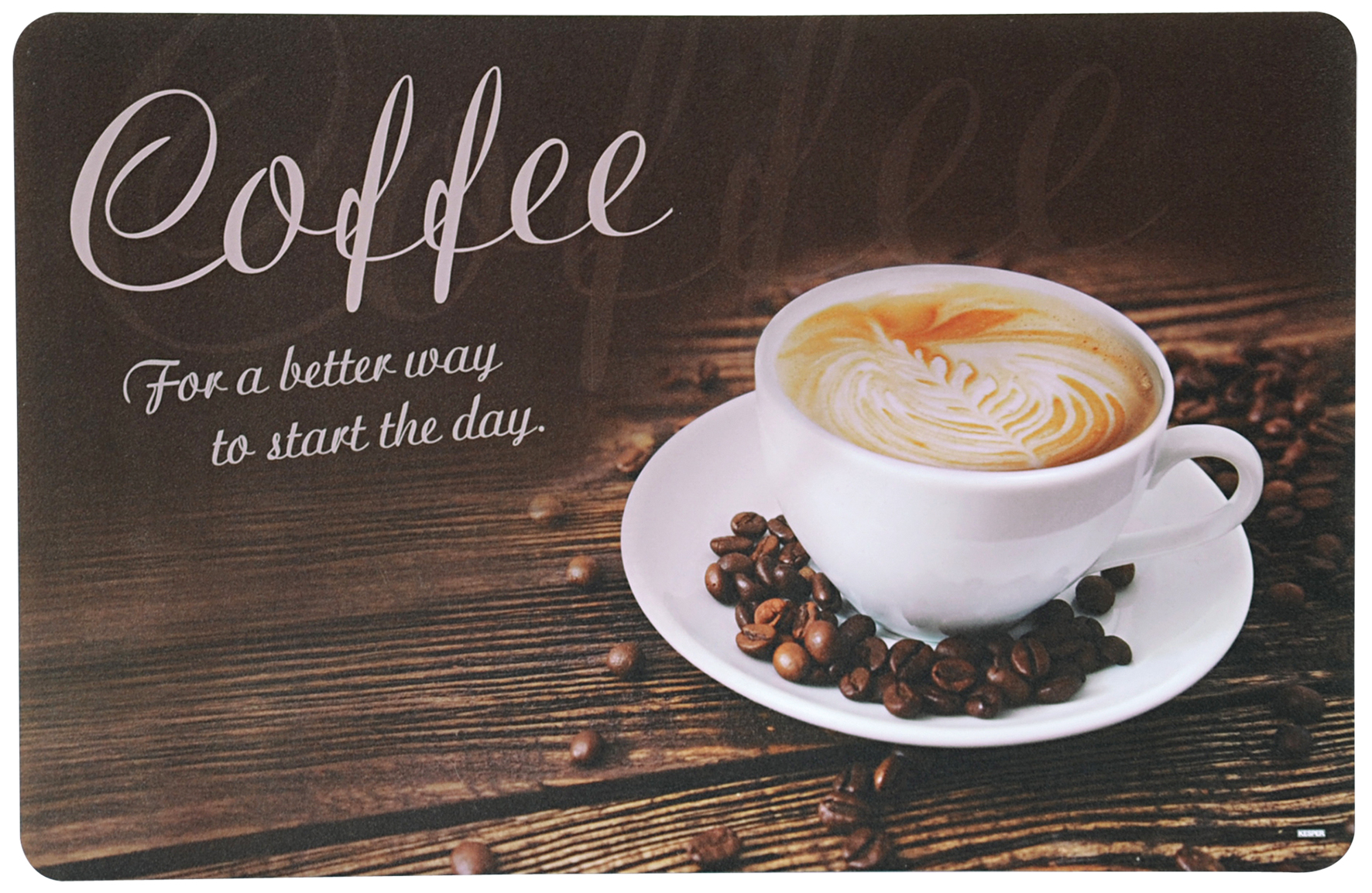 Kesper Platzset, Coffee, 43,5 x 28 x 0,07 cm Kesper Platzset, Coffee, 43,5 x 28 x 0,07 cm