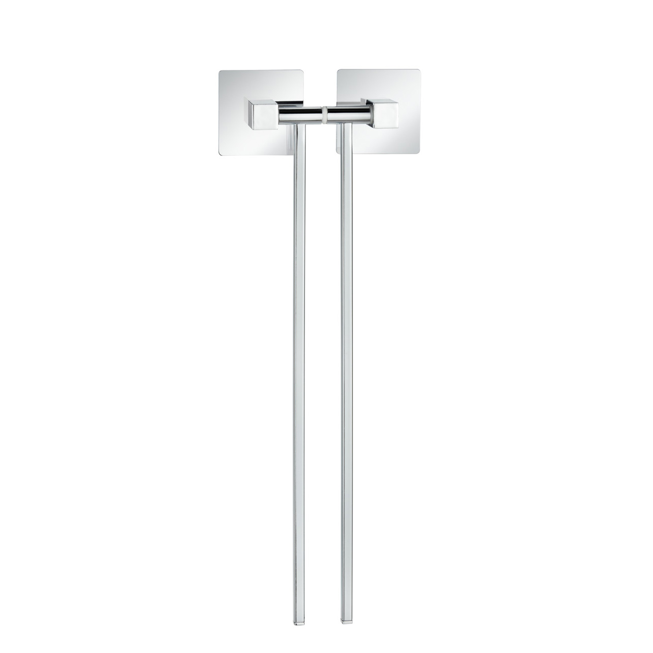 733665-Turbo-Loc-Handtuchhalter-2-Armen-Quadro_FS_05 WENKO TURBO-LOC QUADRO HANDTUCHHALTER