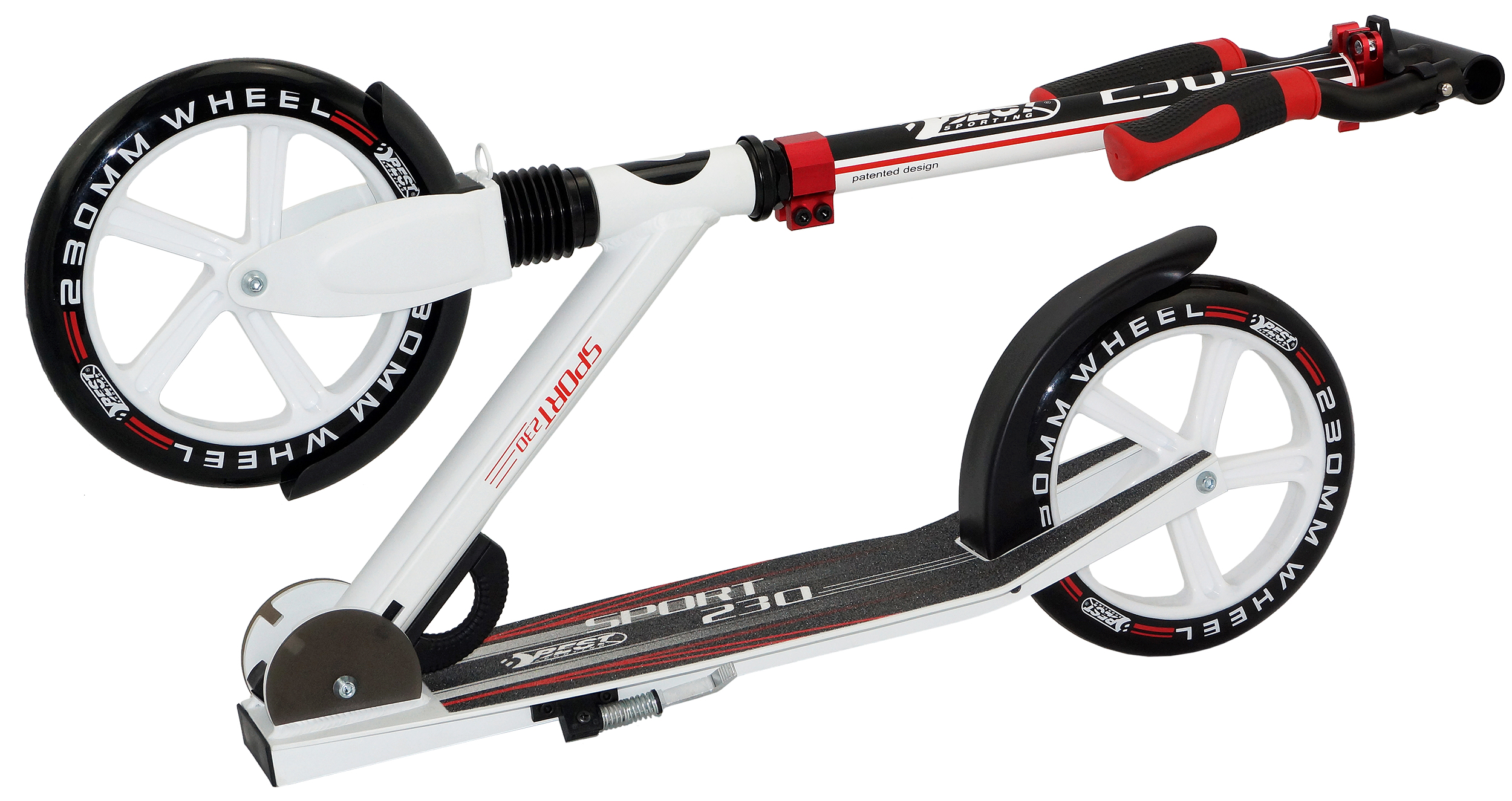 0345652 Best Scooter 230, weiß/rot