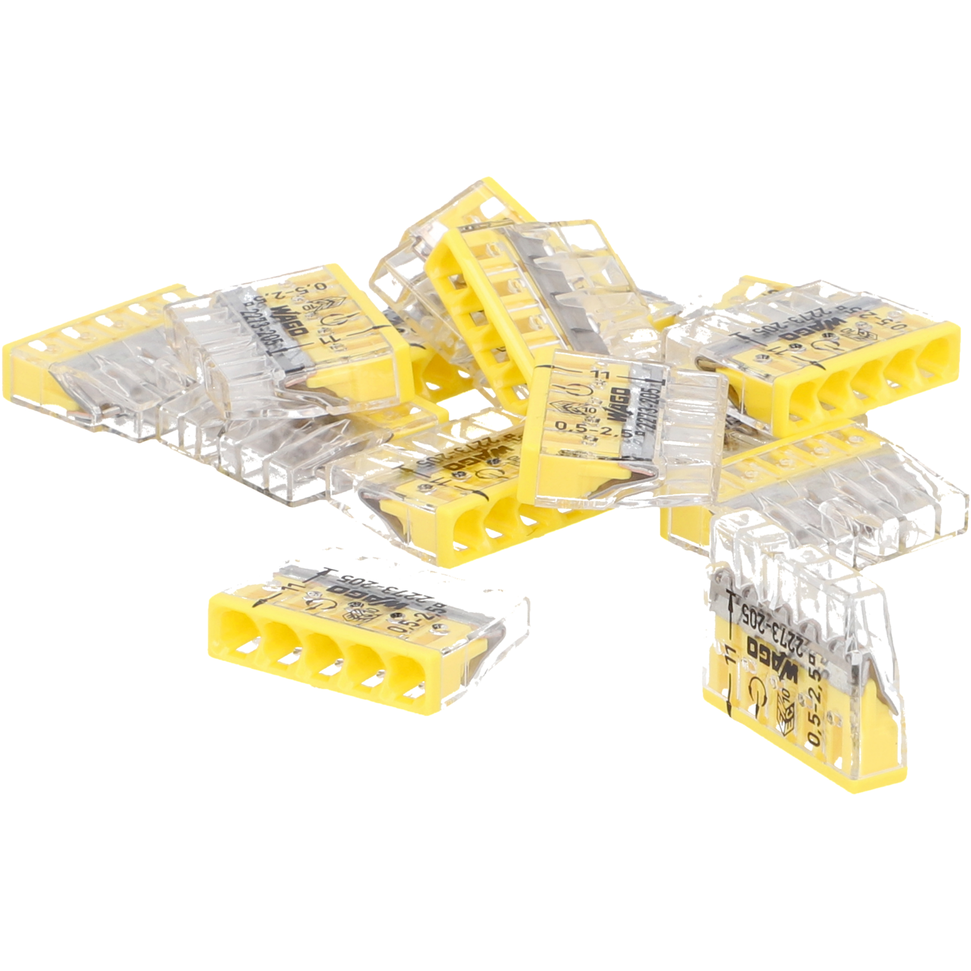 Wago Dosenklemme Compact 5f 0,5-2,5mm², 15x Wago Dosenklemme Compact 5f 0,5-2,5mm², 15x