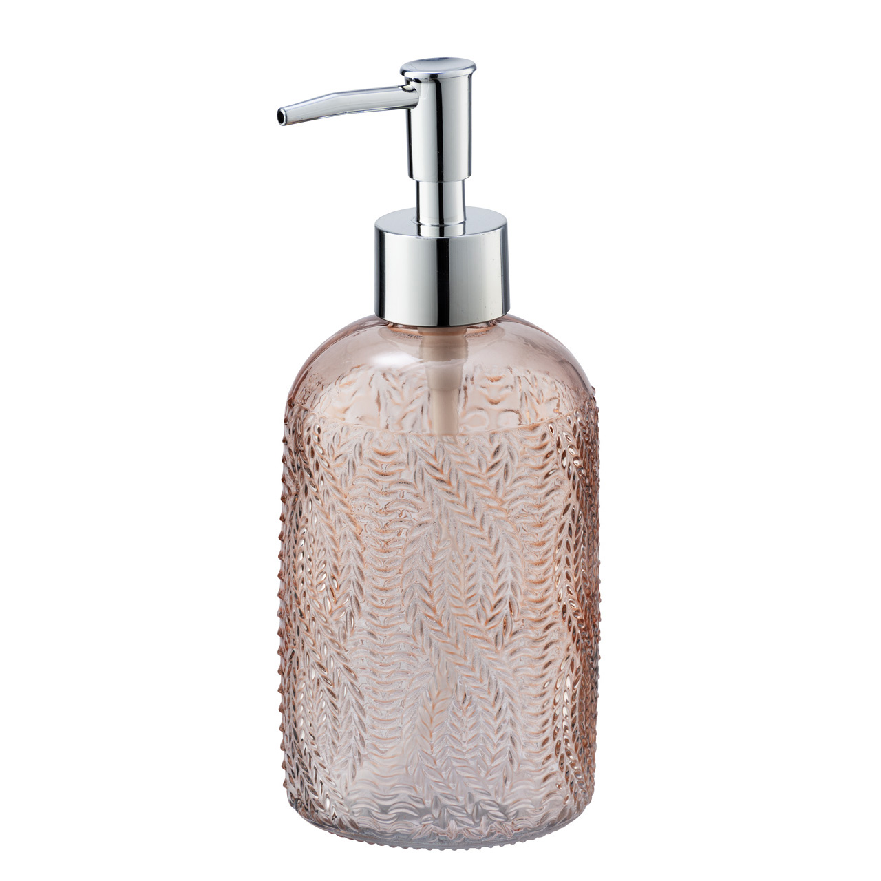 733808-Seifenspender-Mod-Vetro-rund-rosa_FS_01 WENKO SEIFENSPENDER VETRO RUND ROSA