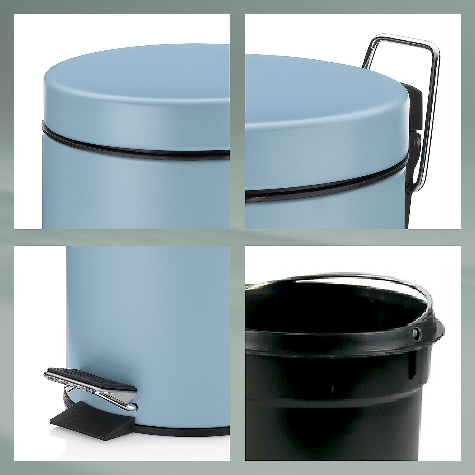 Kela Kosmetikeimer "Monaco", frostblau Kela Kosmetikeimer "Monaco", frostblau