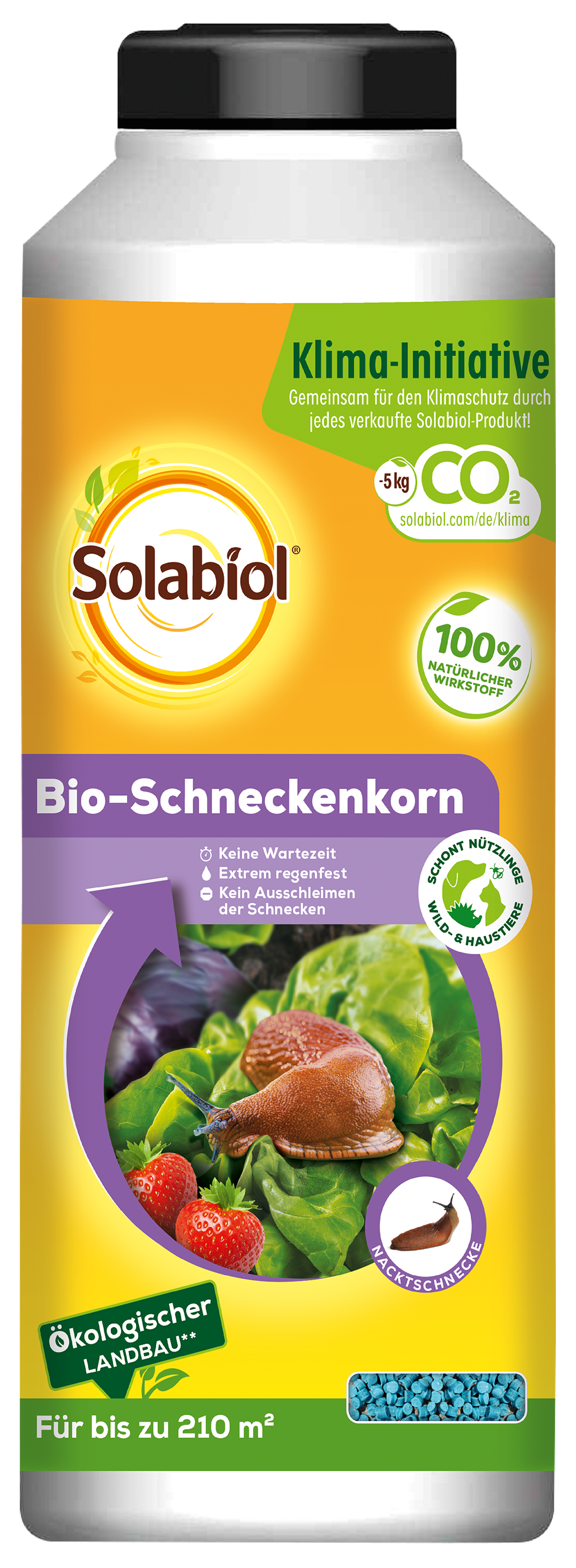 Solabiol Bio Schneckenkorn 800 g