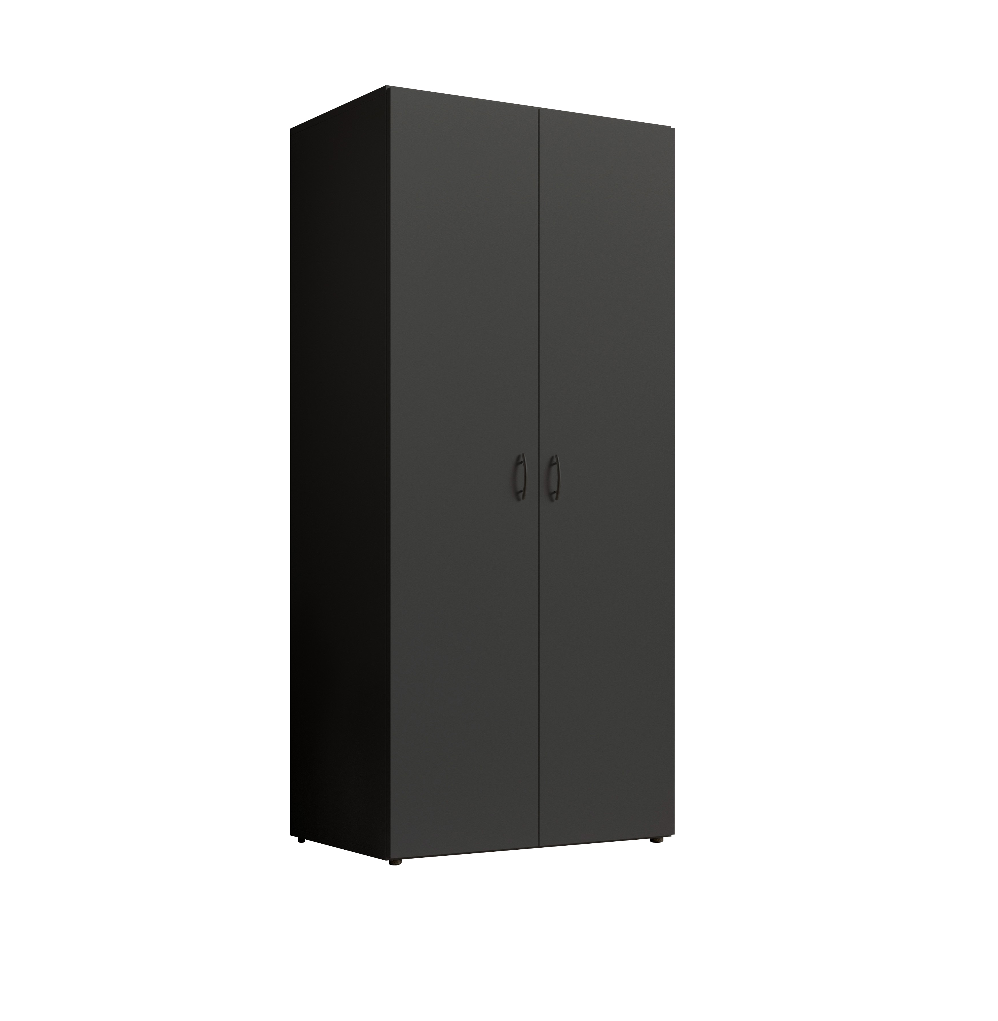 Pol-Power Drehtürenschrank Joe/Base 3, graphit