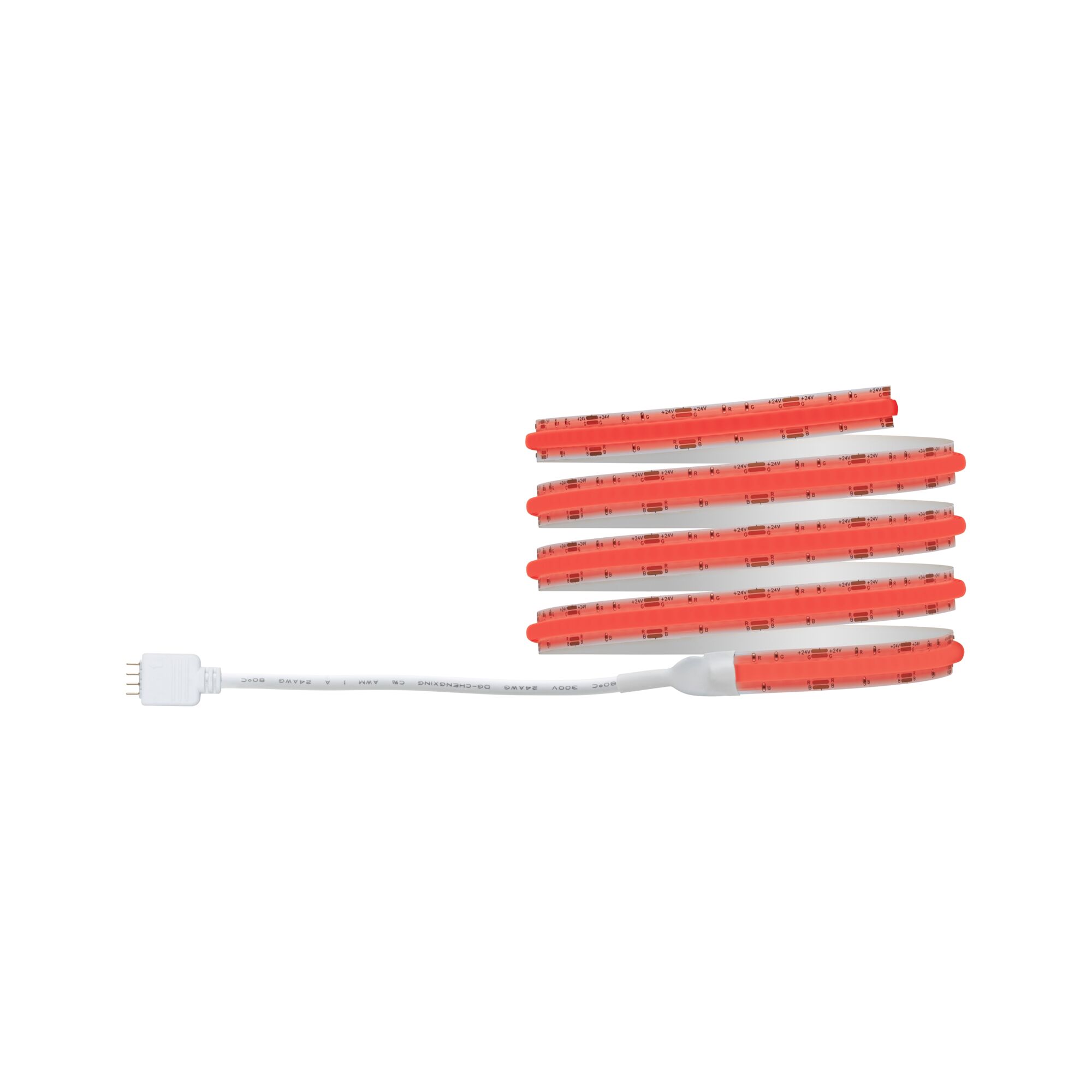 Paulmann SimpLed COB Strip Set, 1,5 m, RGB, 12W, 230/24V, weiß Metall Paulmann SimpLed COB Strip Set, 1,5 m, RGB, 12W, 230/24V, weiß Metall