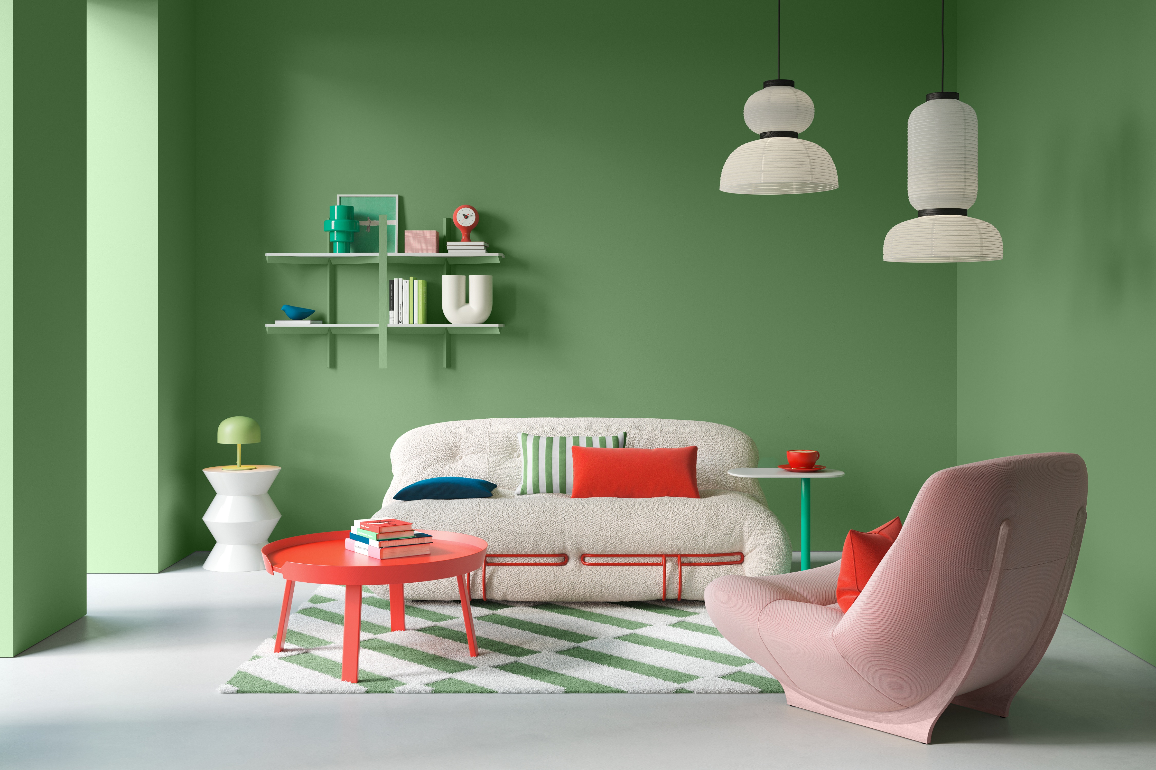 Alpina PANTONE® Green Eyes, 2,5 Liter