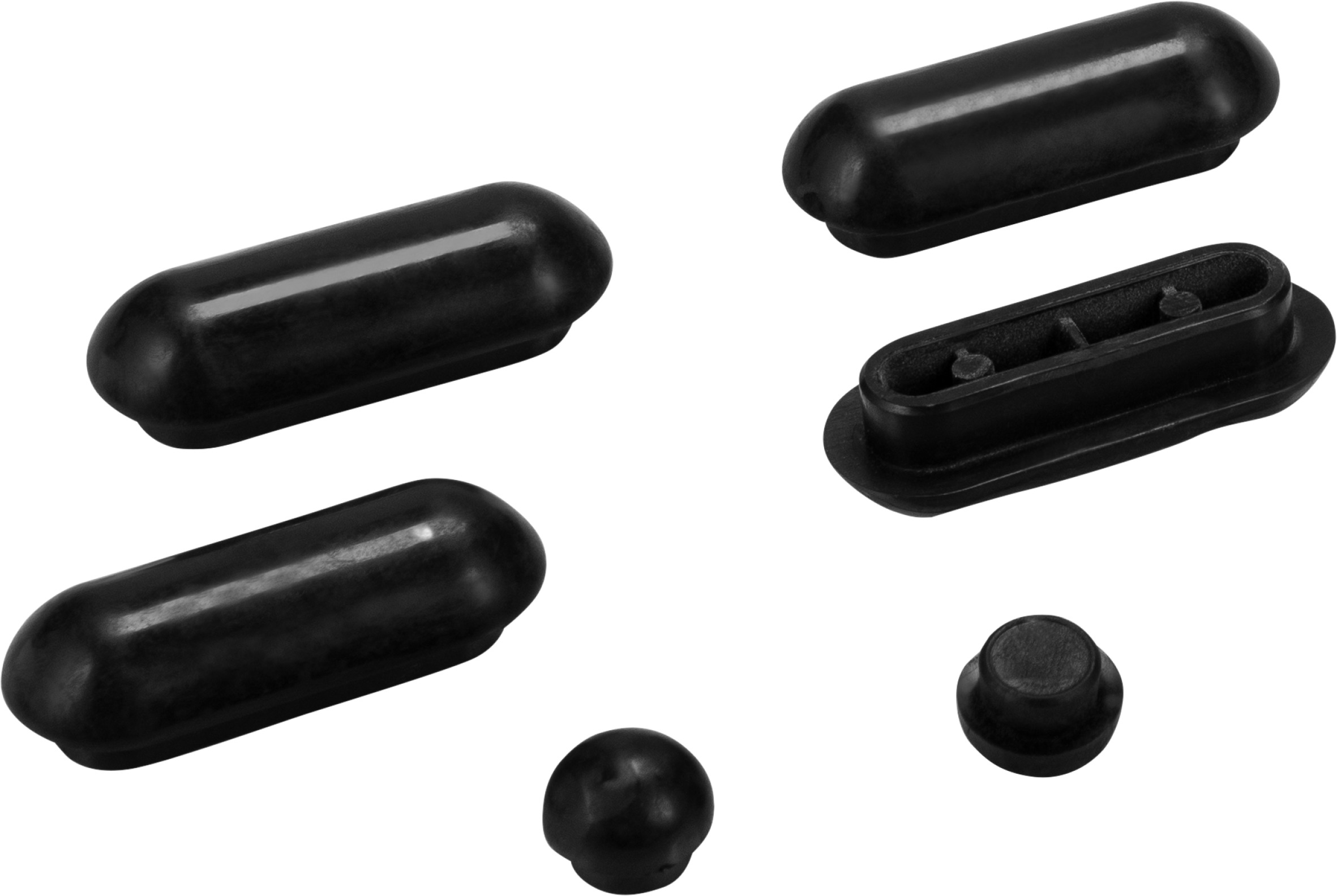806690 Cornat WC-Sitz Puffersatz, schwarz