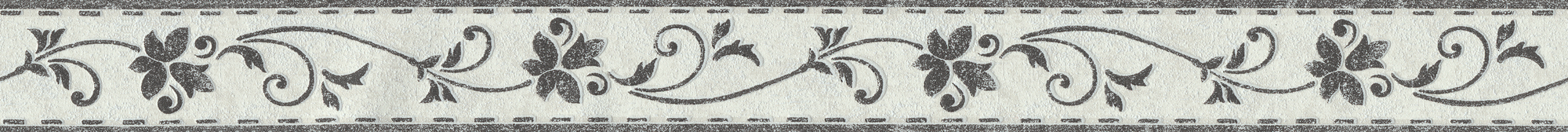 A.S. Création selbstklebende Bordüre mit floralen ornamenten grau – klassisches rankenmuster A.S. Création selbstklebende Bordüre mit floralen ornamenten grau – klassisches rankenmuster