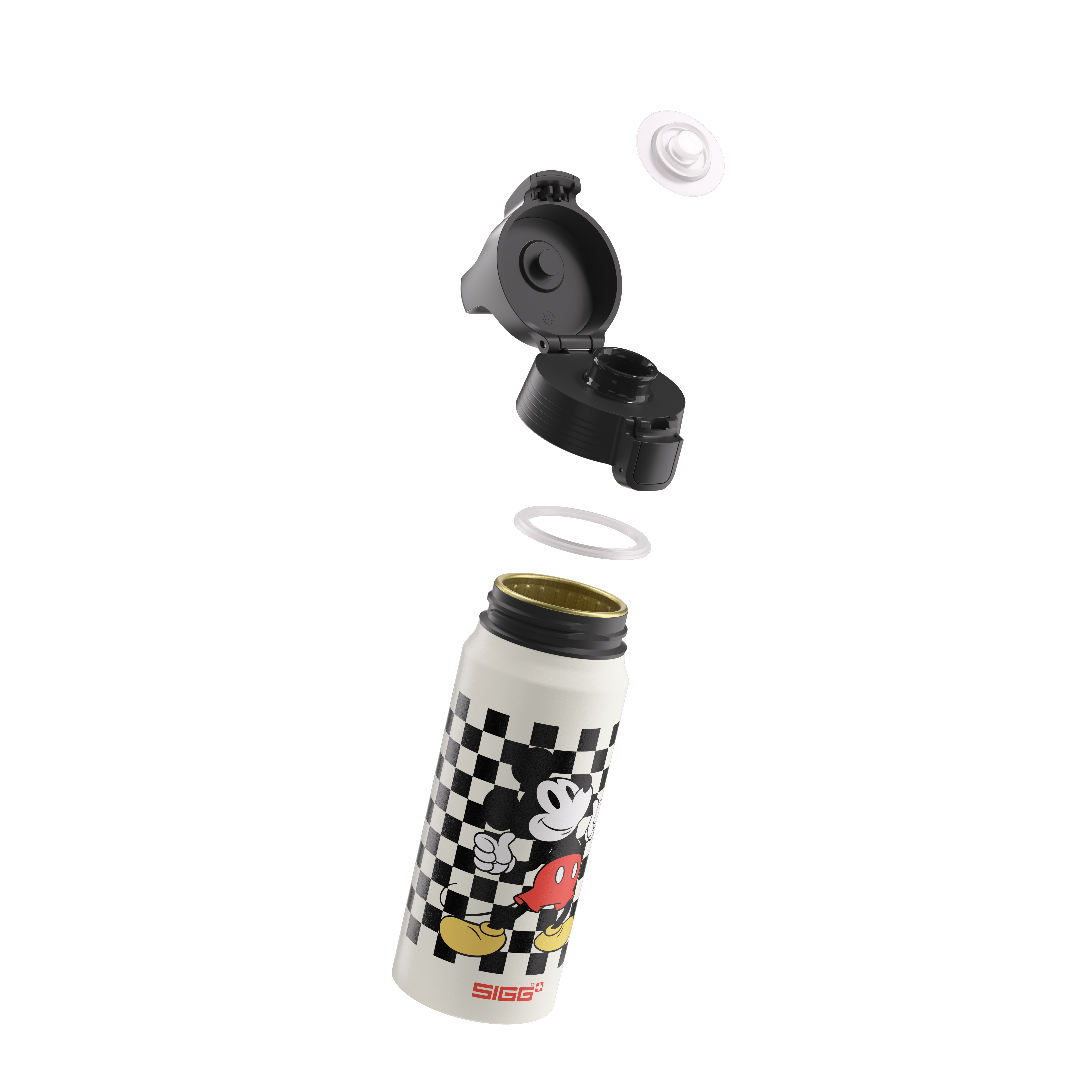 SIGG Kinder-Trinkflasche "WMB One Mickey Retro", 0,6 L