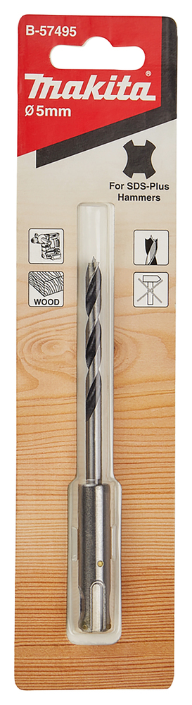 Makita SDS-PLUS Holzbohrer 5 mm Makita SDS-PLUS Holzbohrer 5 mm