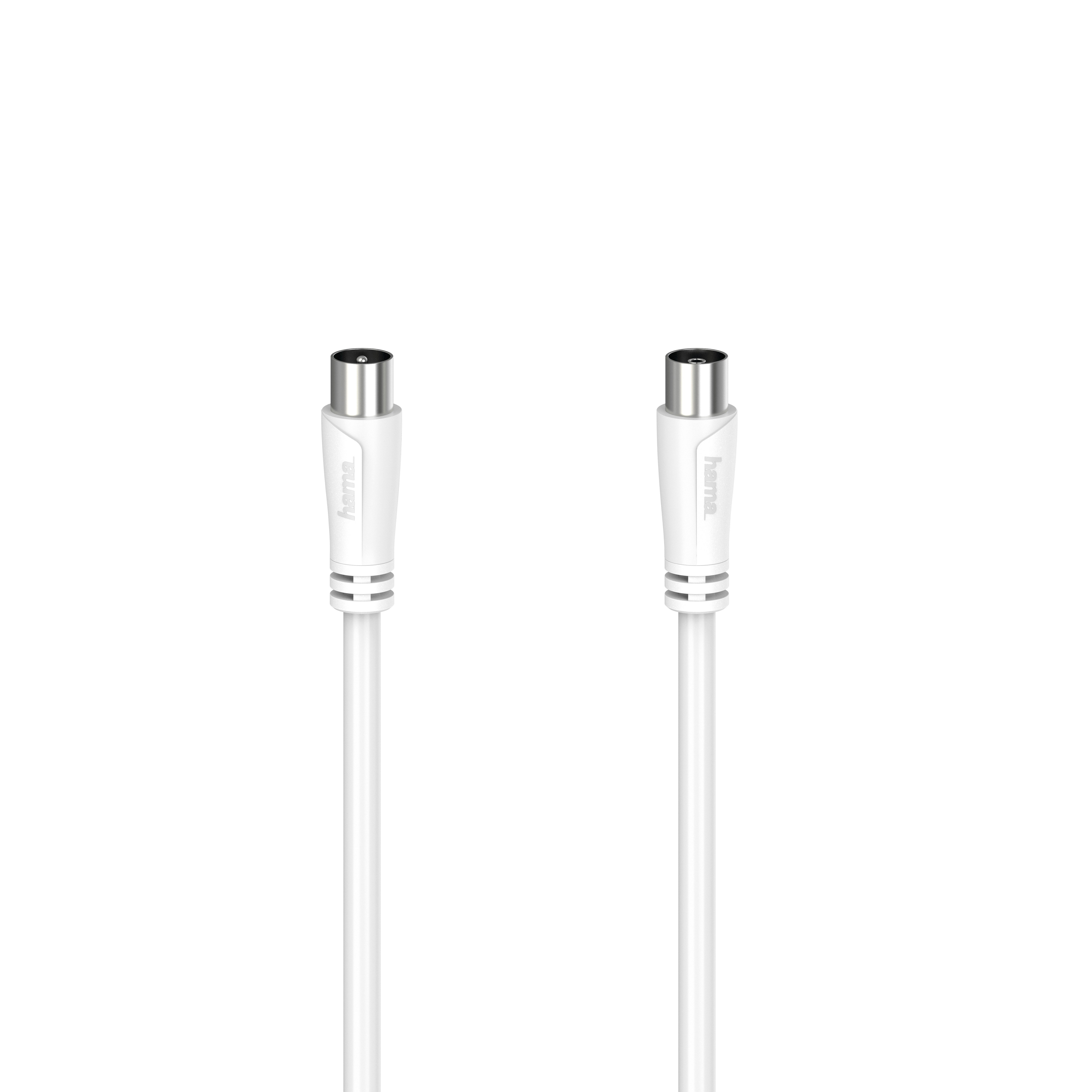 812899 Hama Antennen-Kabel-Stecker-Kupplung, 20M, 90 dB