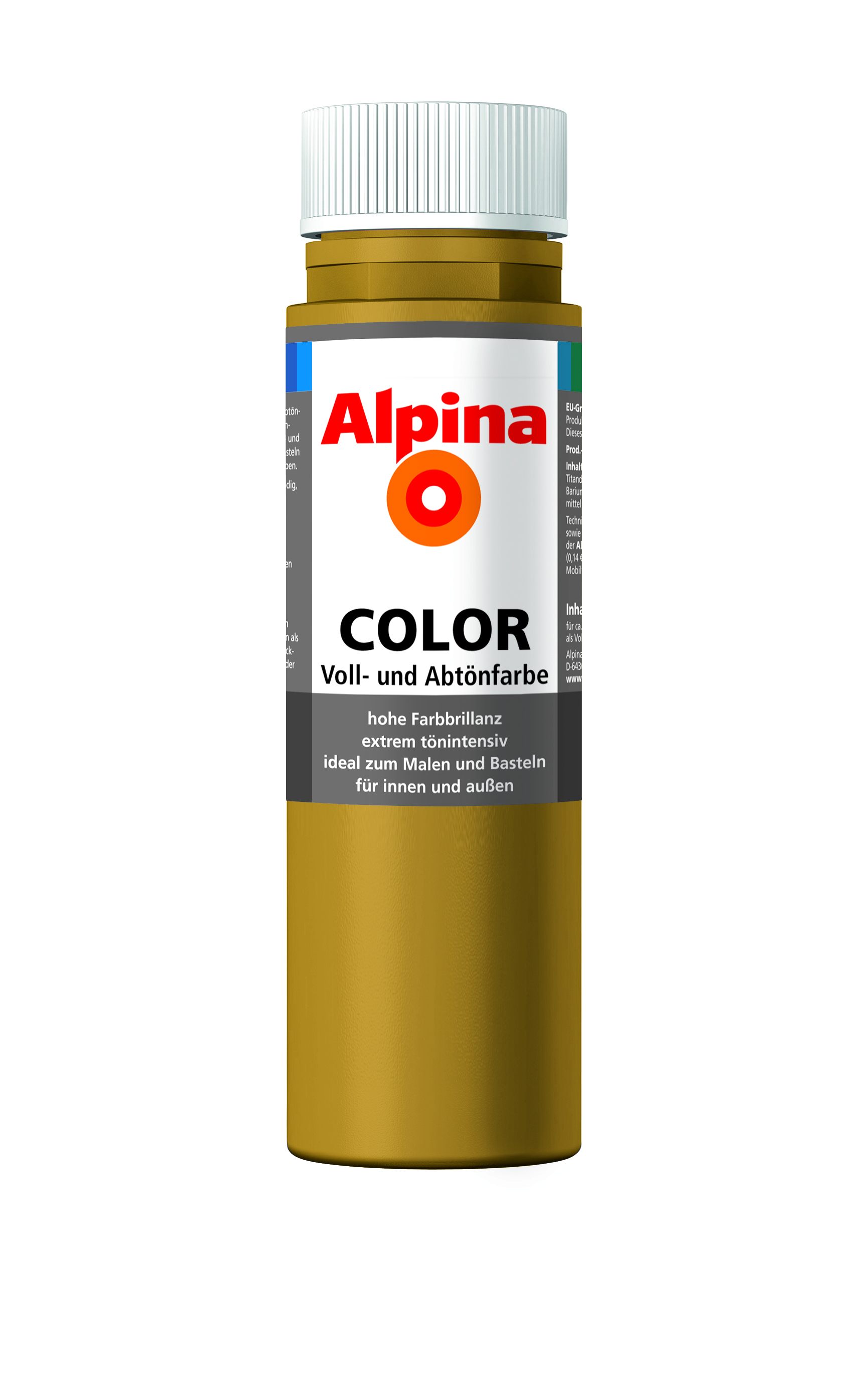 Alpina Color Voll- und Abtönfarbe Sahara Brown, 250ml