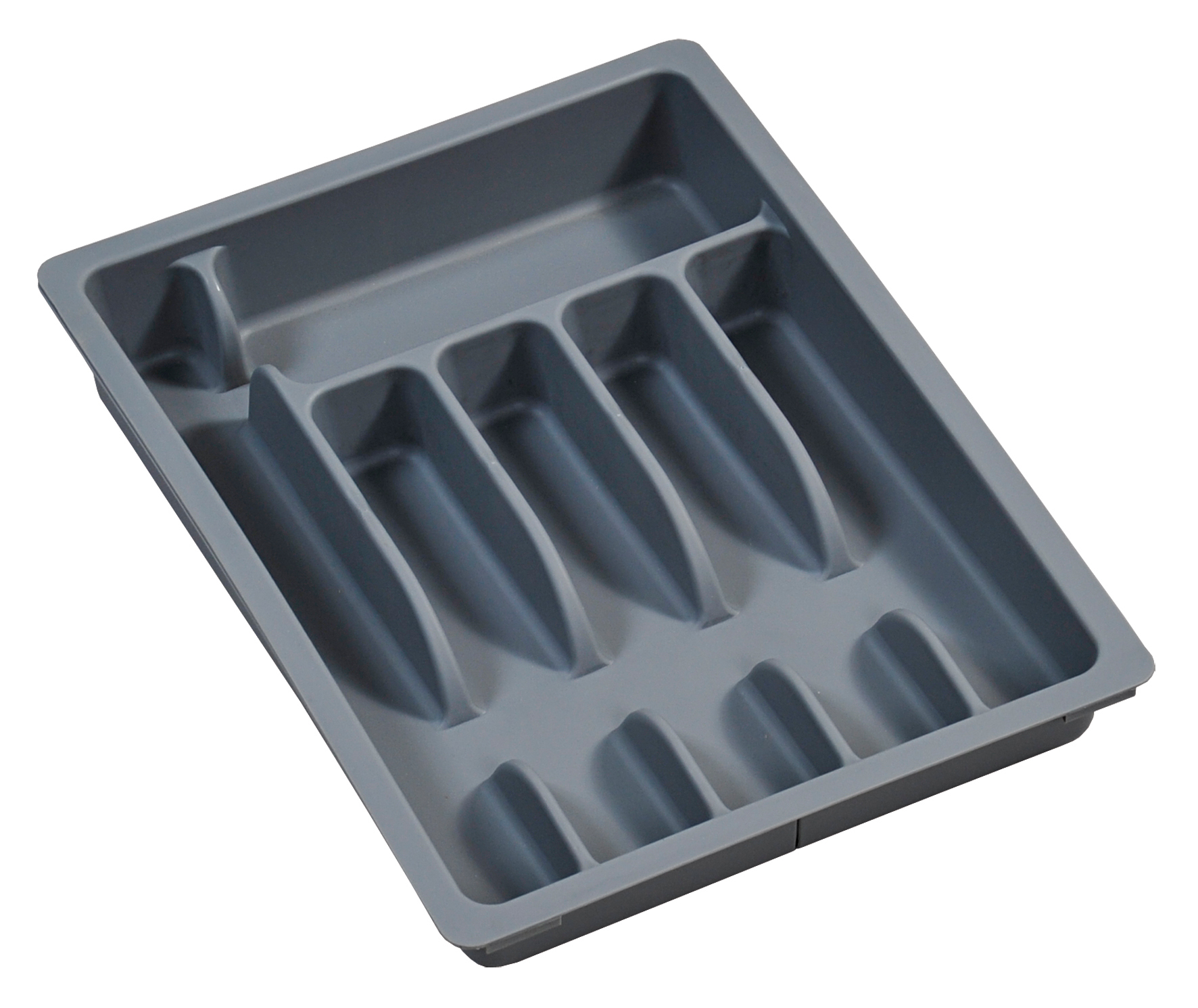 Kesper Variabler Besteckkasten, Kunststoff, grau Kesper Variabler Besteckkasten, Kunststoff, grau