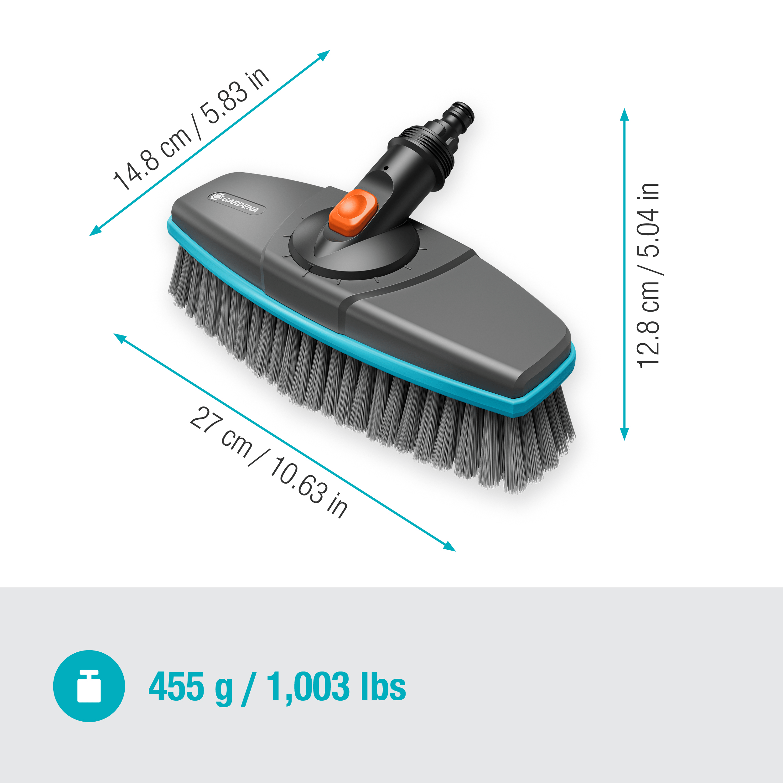 Gardena Cleansystem Stielbürste soft Gardena Cleansystem Stielbürste soft