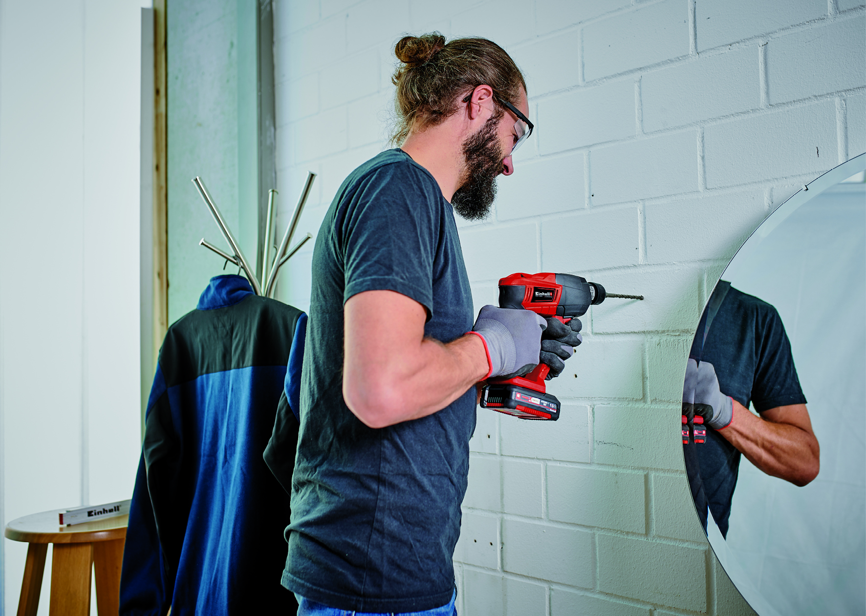 Einhell Akku-Bohrhammer TE-HD 18 Li-Solo