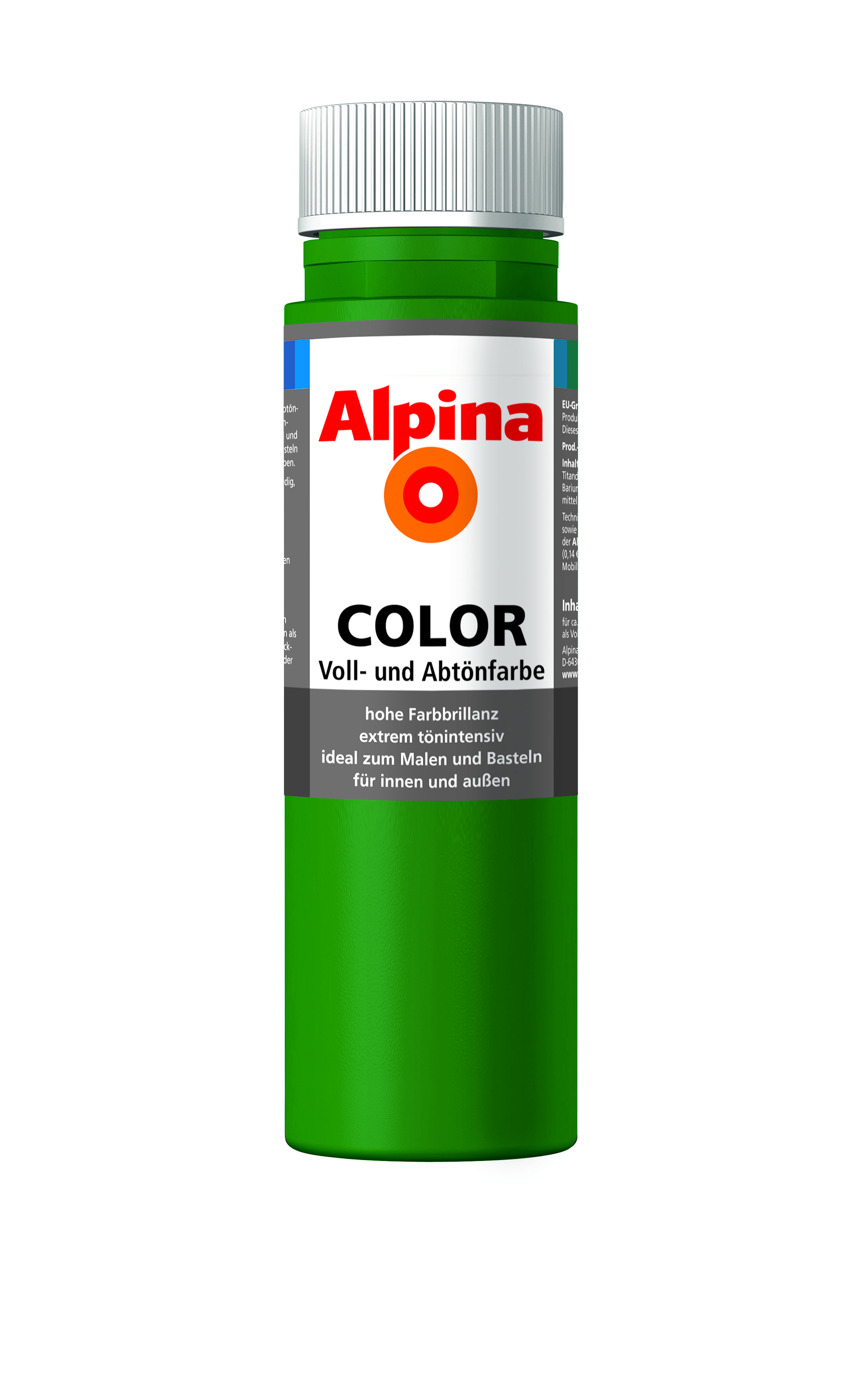 4001244726547_Alpina_Color_250ml_JungleGreen Alpina Color Voll- und Abtönfarbe Jungle Green, 250ml